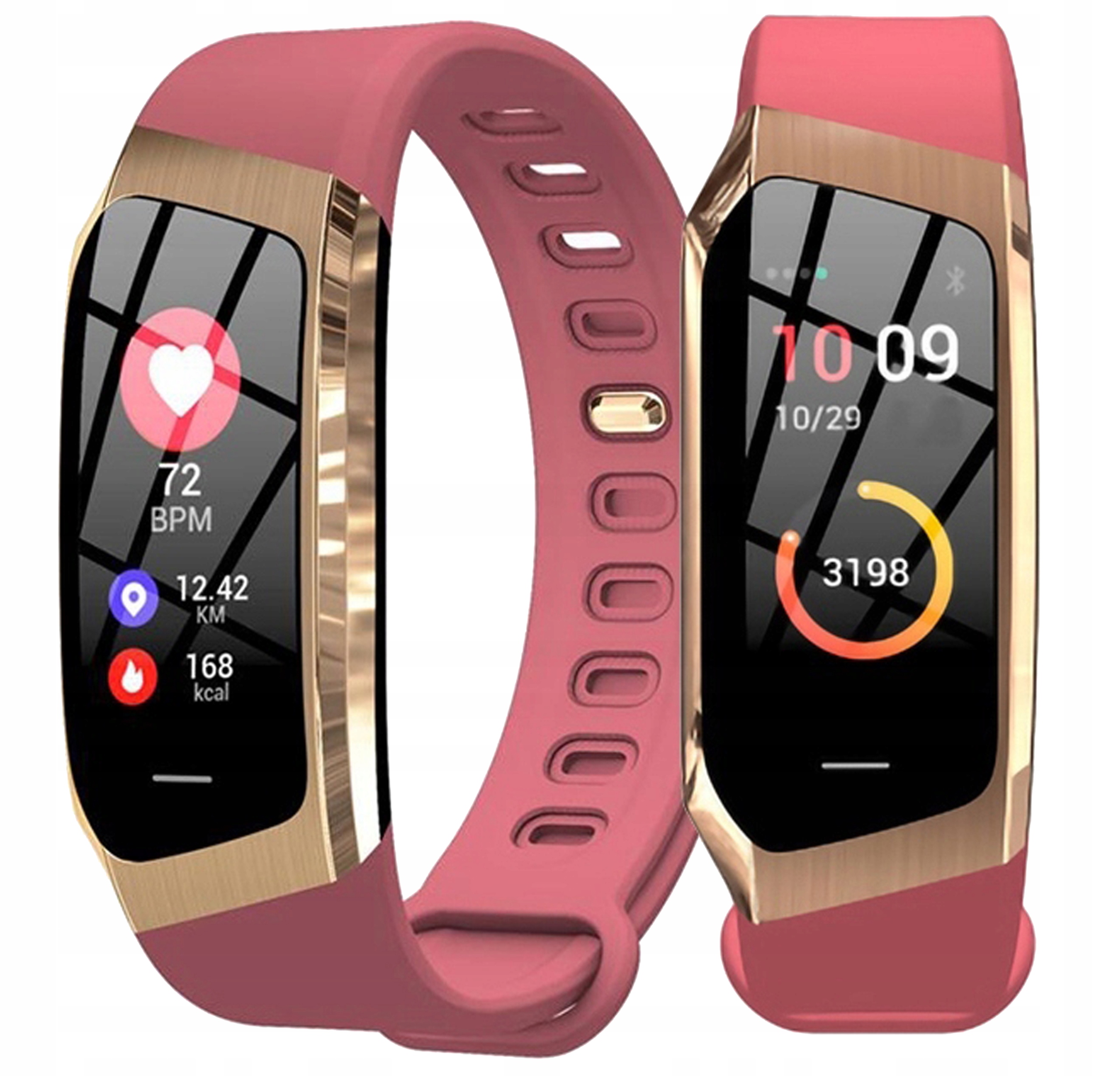 ZEGAREK SMARTWATCH SMARTBAND SPORTOWY PRO PULS SPORT DAMSKI FIT SMS OPASKA Obwód nadgarstka 170-230 mm