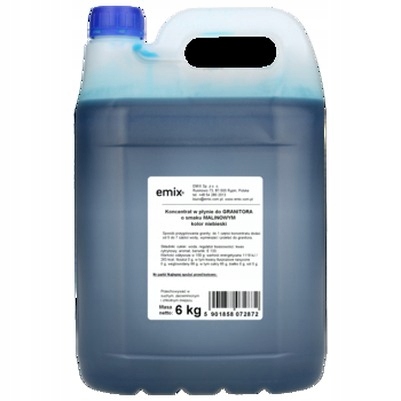 1x 6kg Koncentrat Granita w płynie malina emix