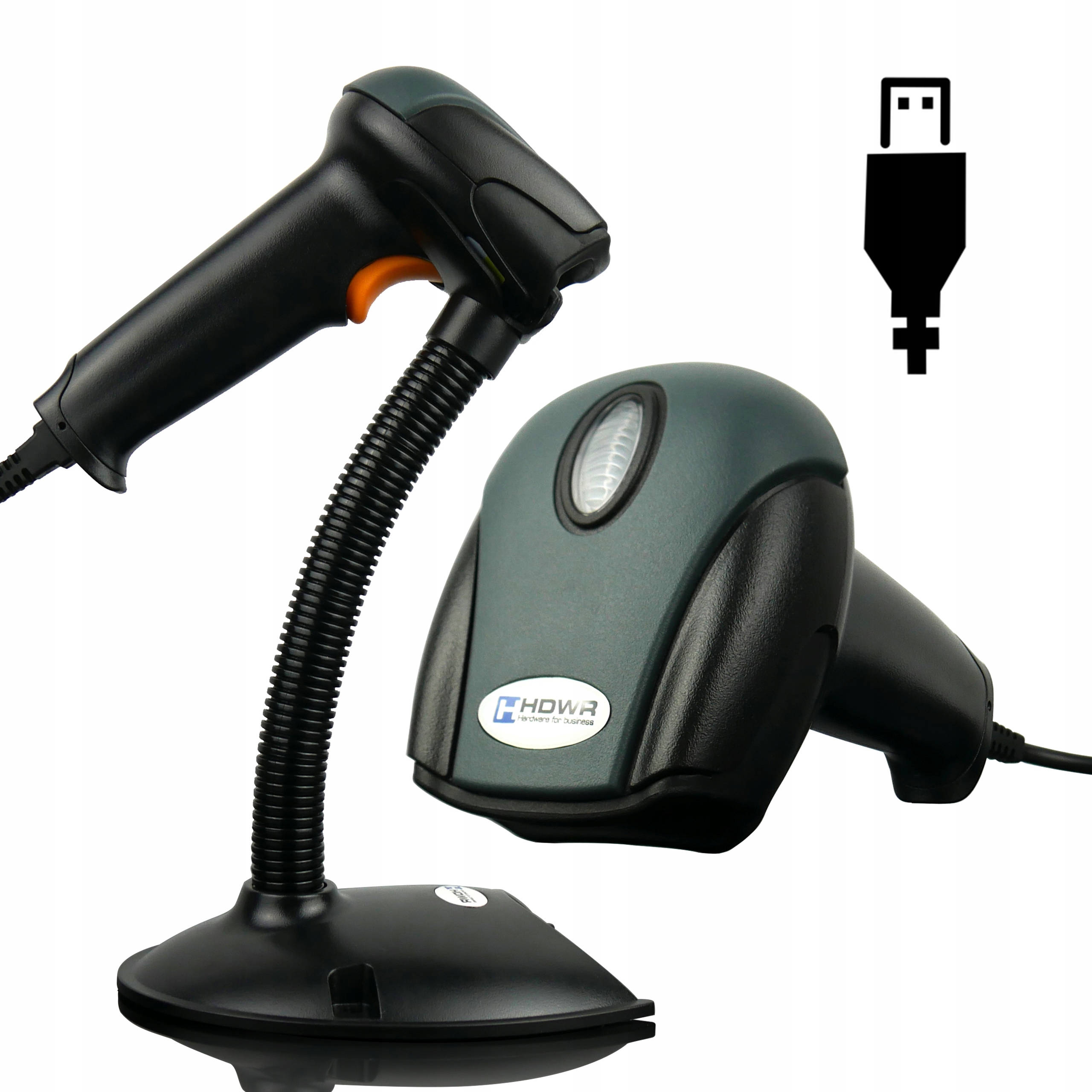 

Skaner Kodów Kreskowych automatyczny Stojak Usb