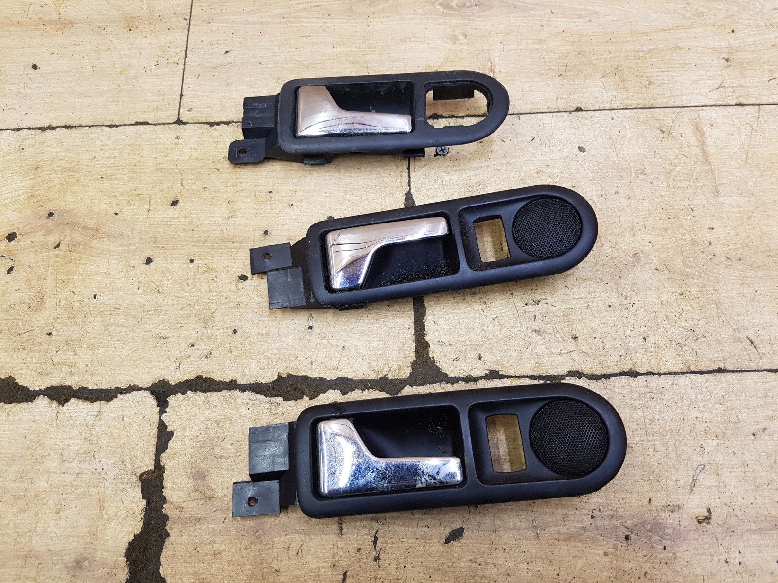 KLAMKA DRZWI PRZÓD TYŁ 3SZT KOMPLET VW GOLF IV