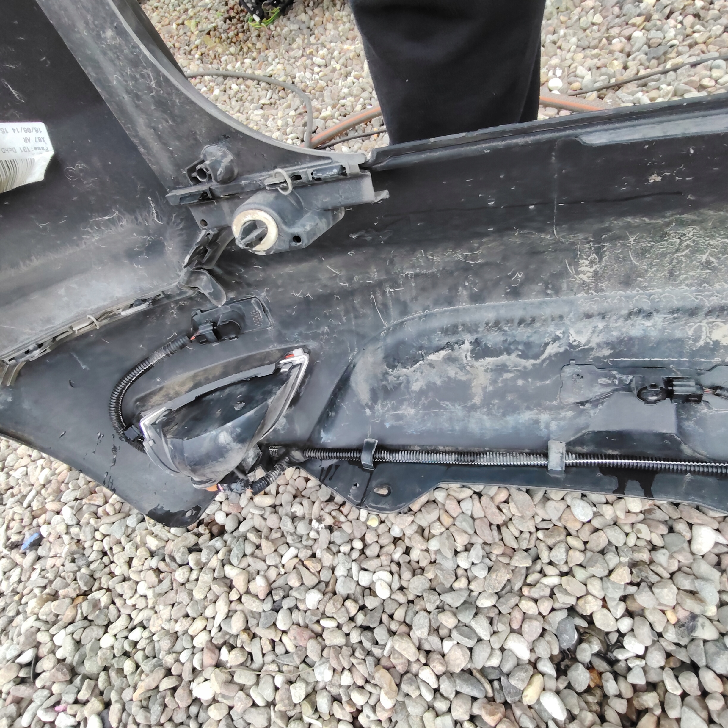bumper rear rear part RENAULT CAPTUR and 4XPDC