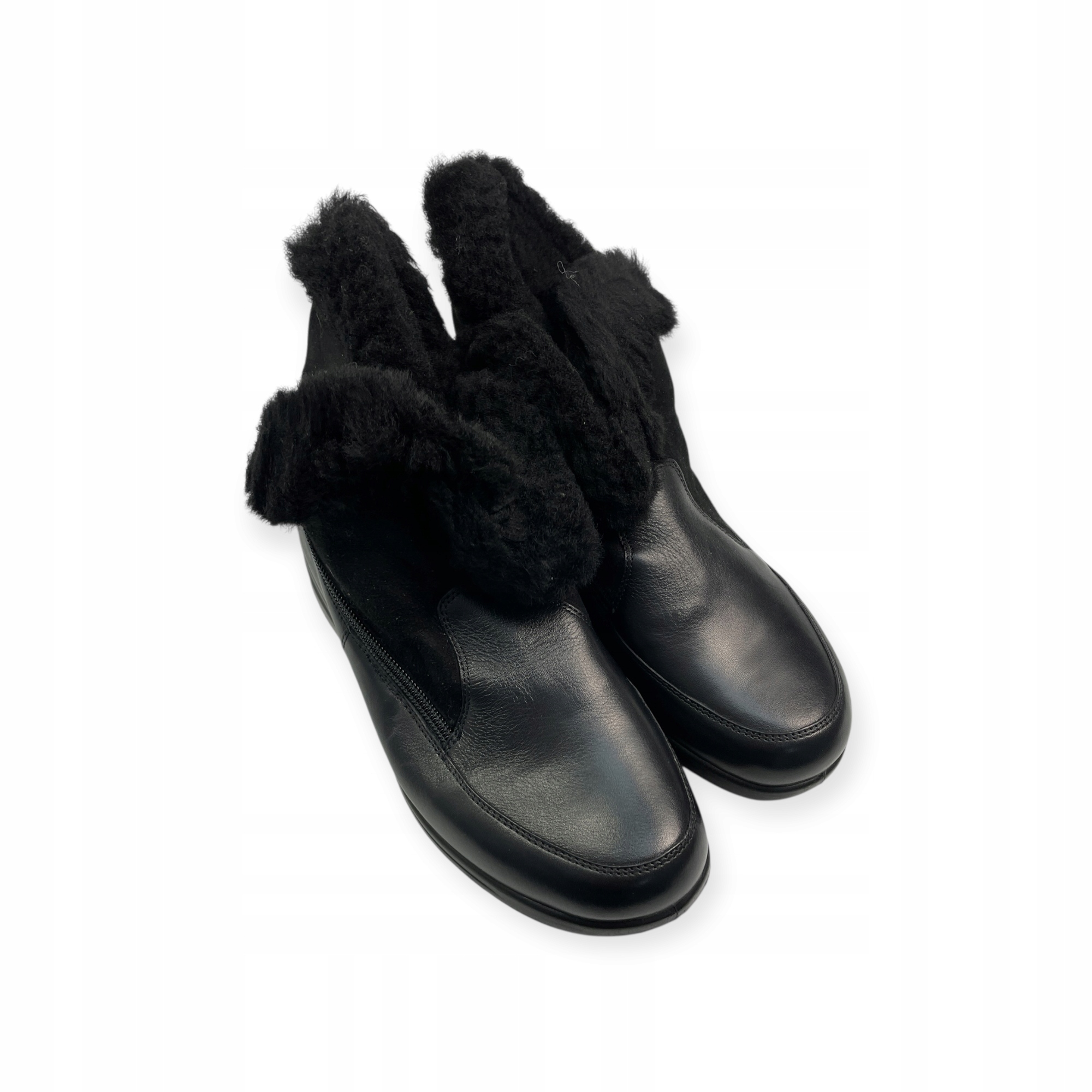 Kožené Kotníkové Boty Areni One Vel. 38 (us 7.5) Teplé zimní dámské boty