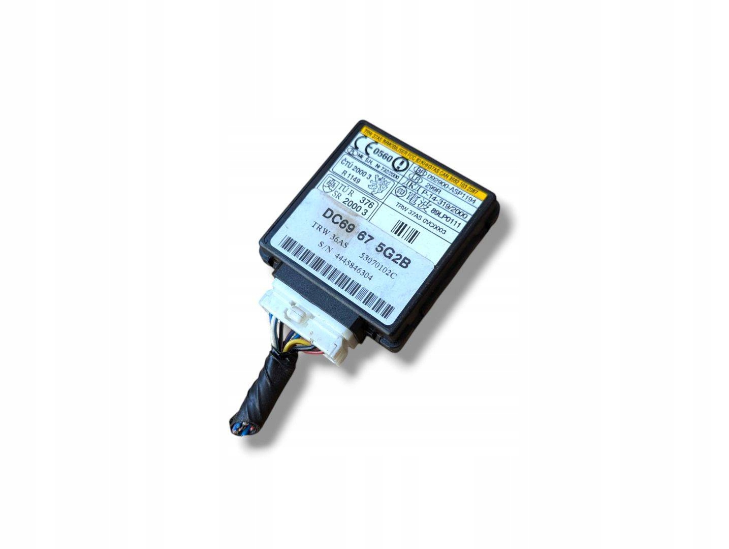 modul immobilizera Mazda MX-5 2 facelift NB 2003 DC69675G2B