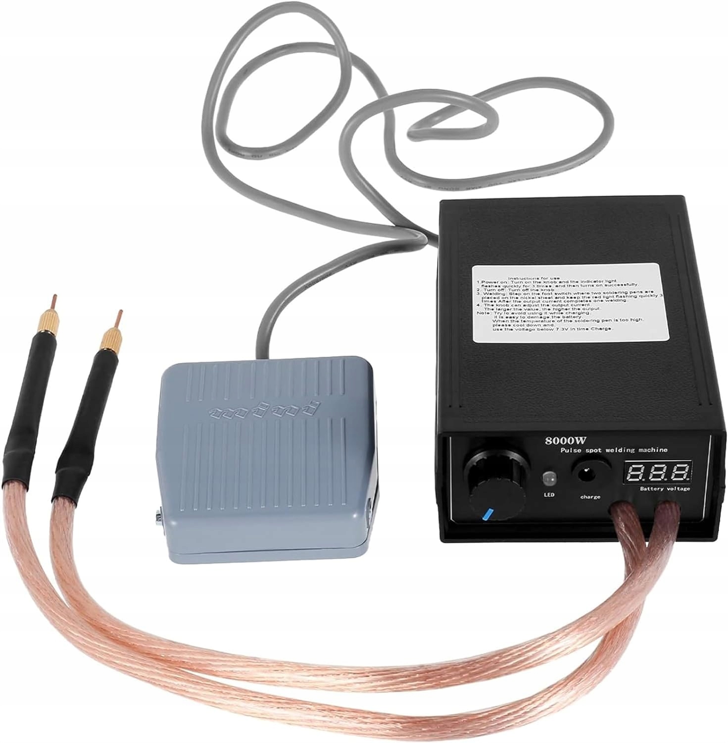 Smart Spot Welder 8000W S Regulovatelným Proudem