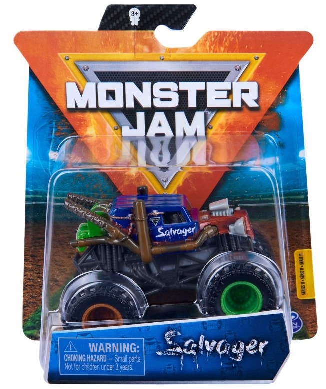 Auto SALVAGER Samochodzik Autko Monster Jam