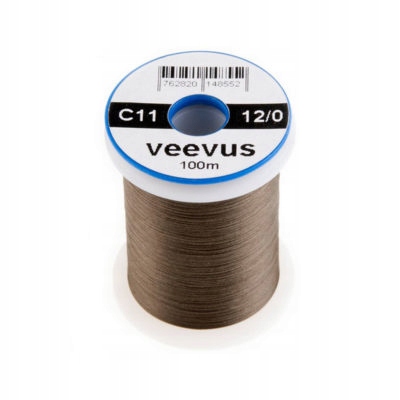 Nić Wiodąca do kręcenia sztucznych much Veevus 12/0 C11 Dark Olive