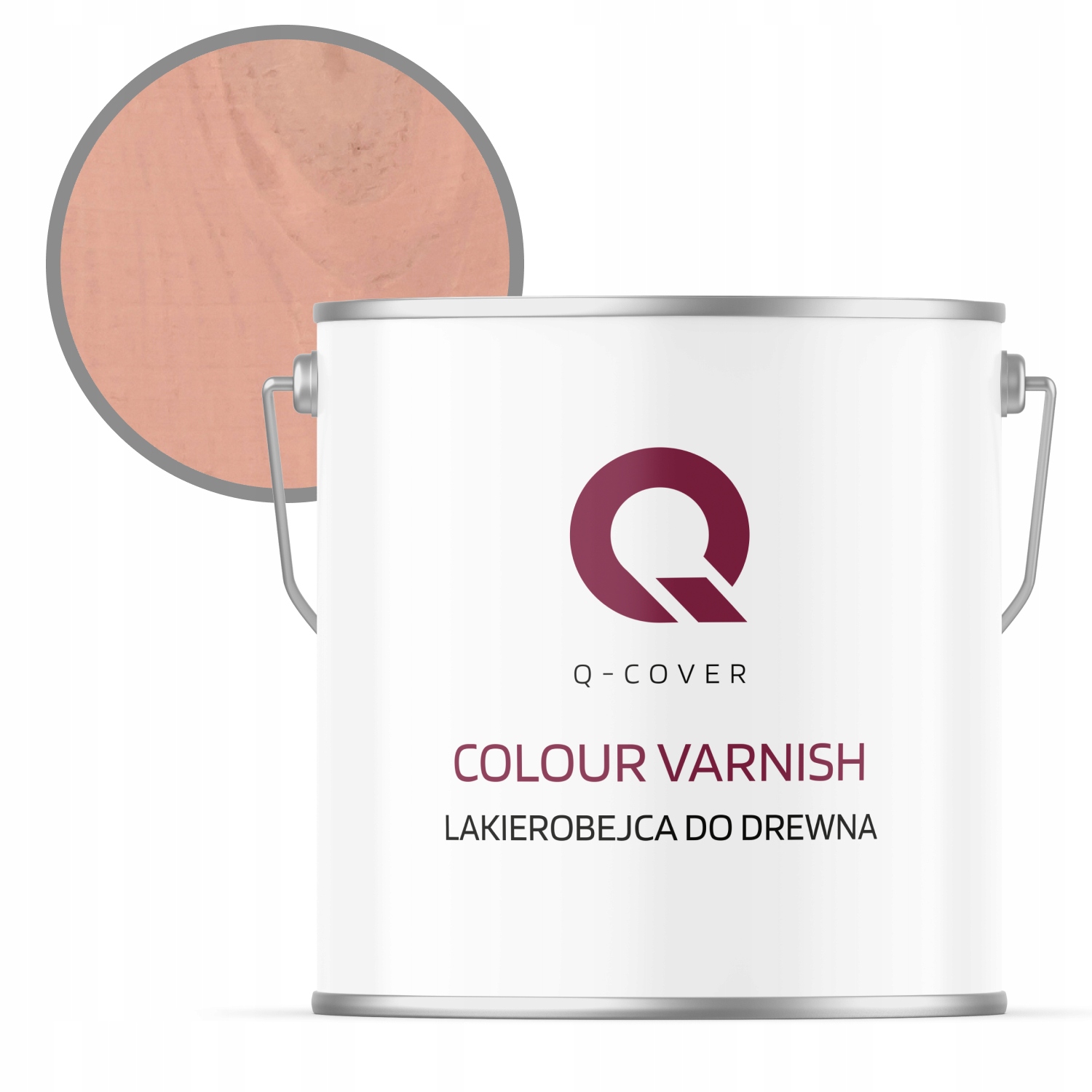 Lak na dřevo Rychleschnoucí 5L Lososový Satén Výkonná Barva 3v1