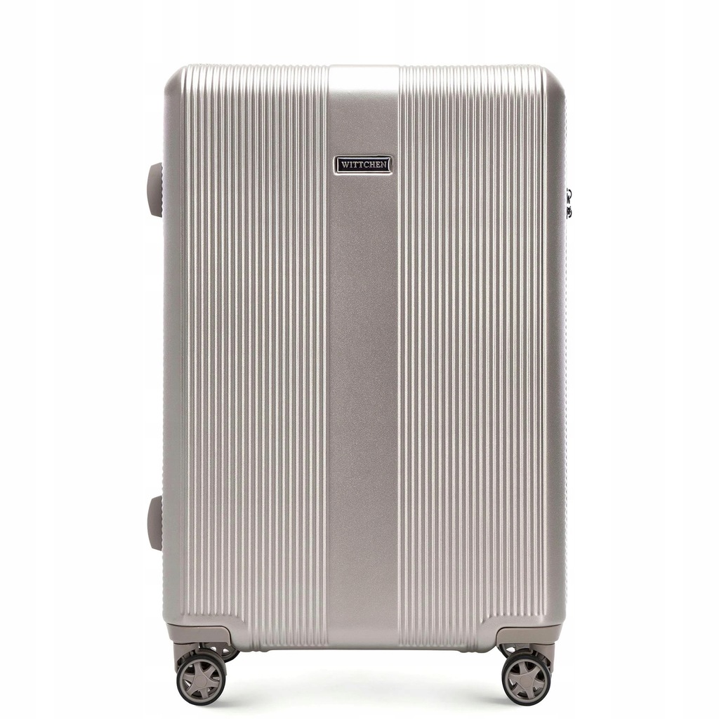Walizka Wittchen średnia 56-3P-902-87 polikarbon szampańska