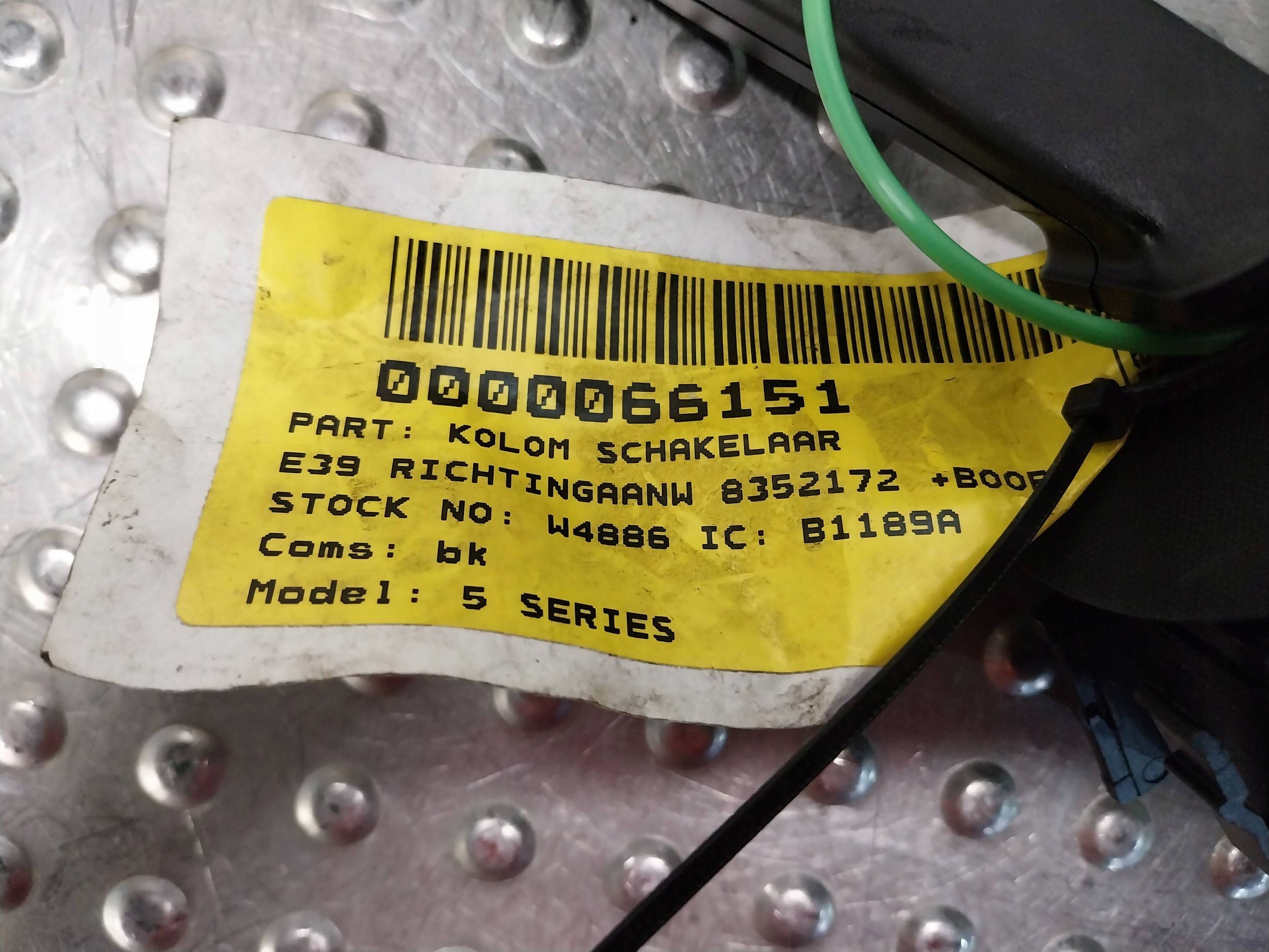 DEVIO LUCI TERGICRISTALLO TERGI MANETKA 8352172 BMW E39