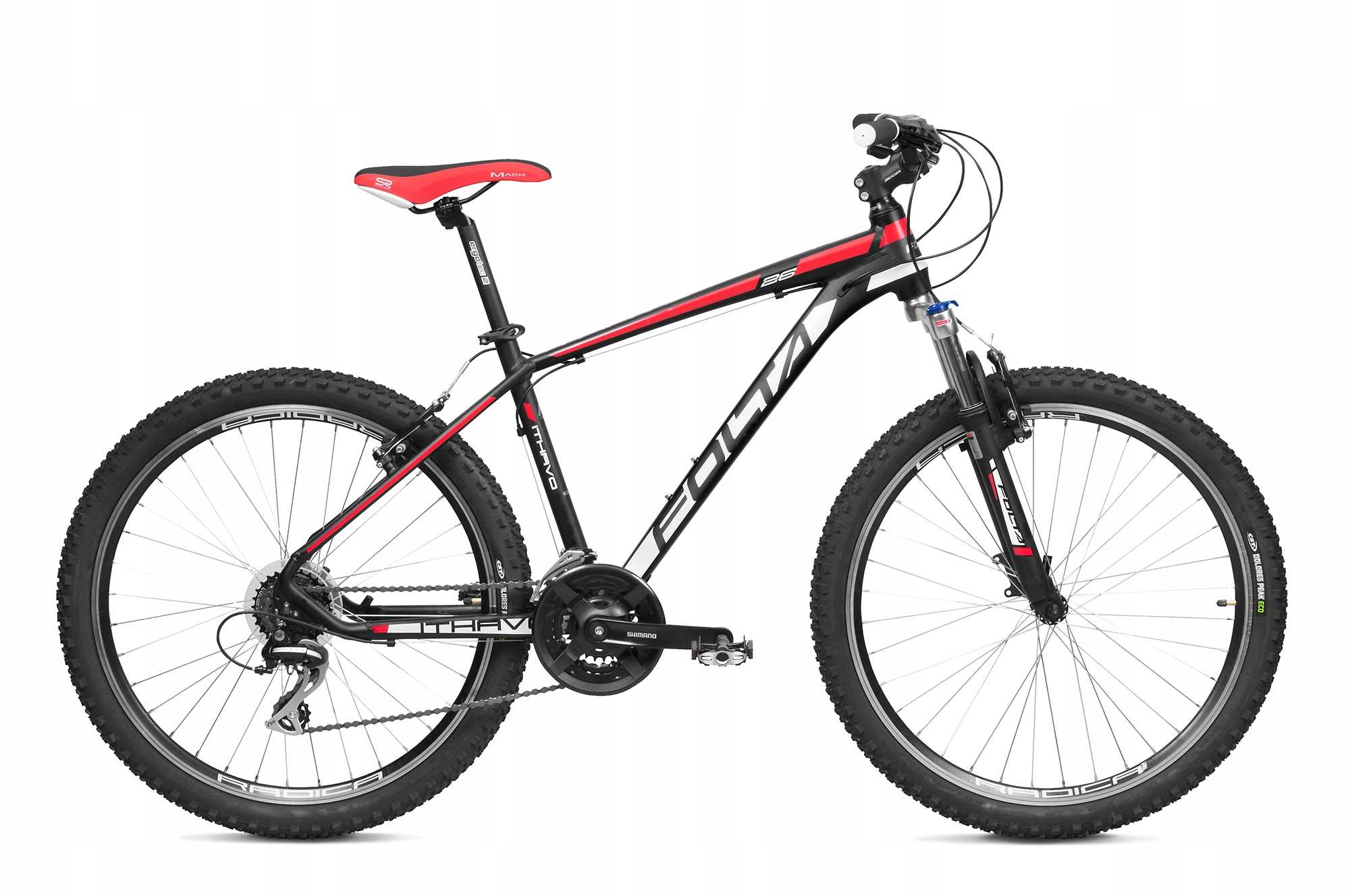 Rower Górski Folta Ithavo Mtb 26" Aluminiowy Pełny Osprzęt Shimano+dzwonek