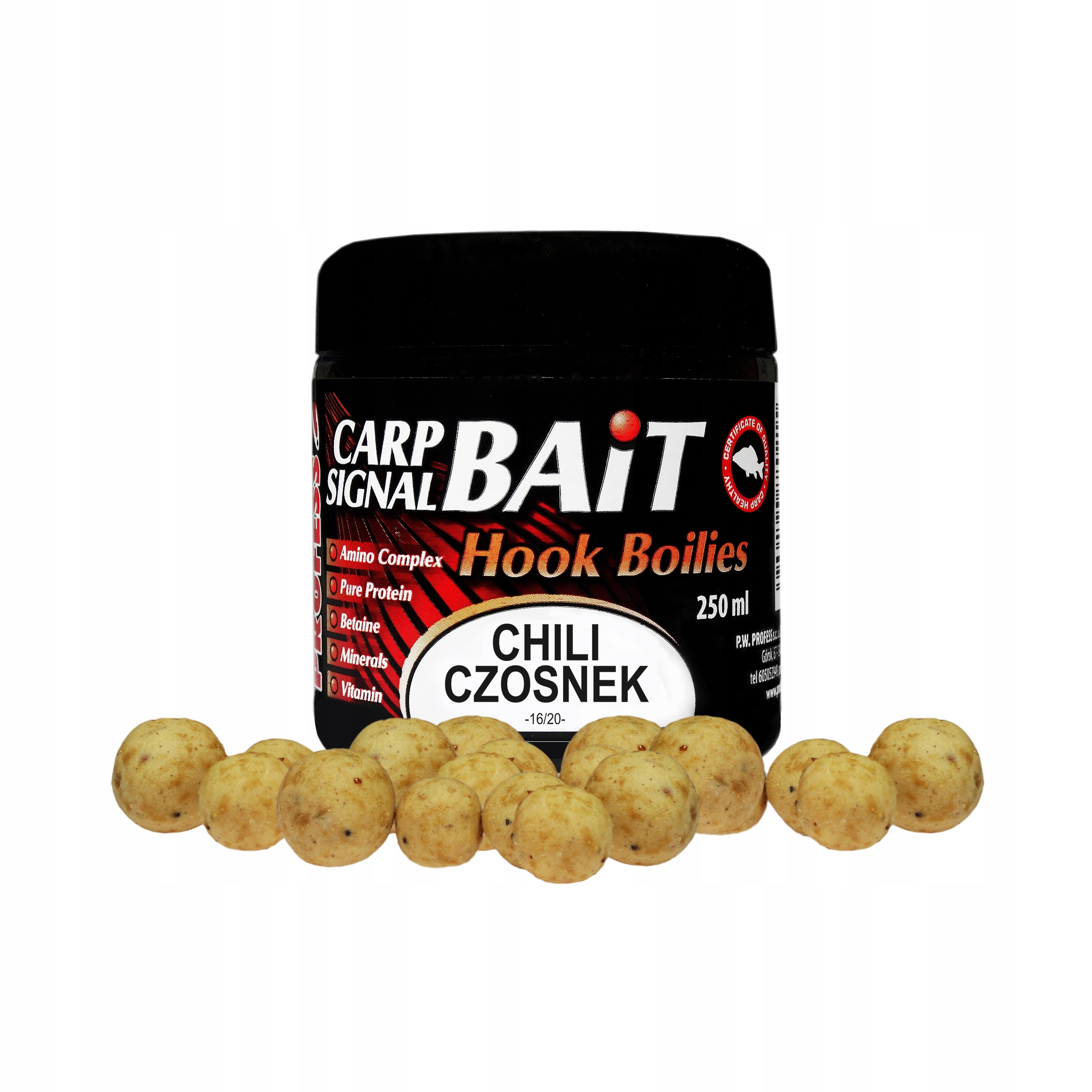 PROFESS Kulki Proteinowe CZOSNEK & CHILI 250ml