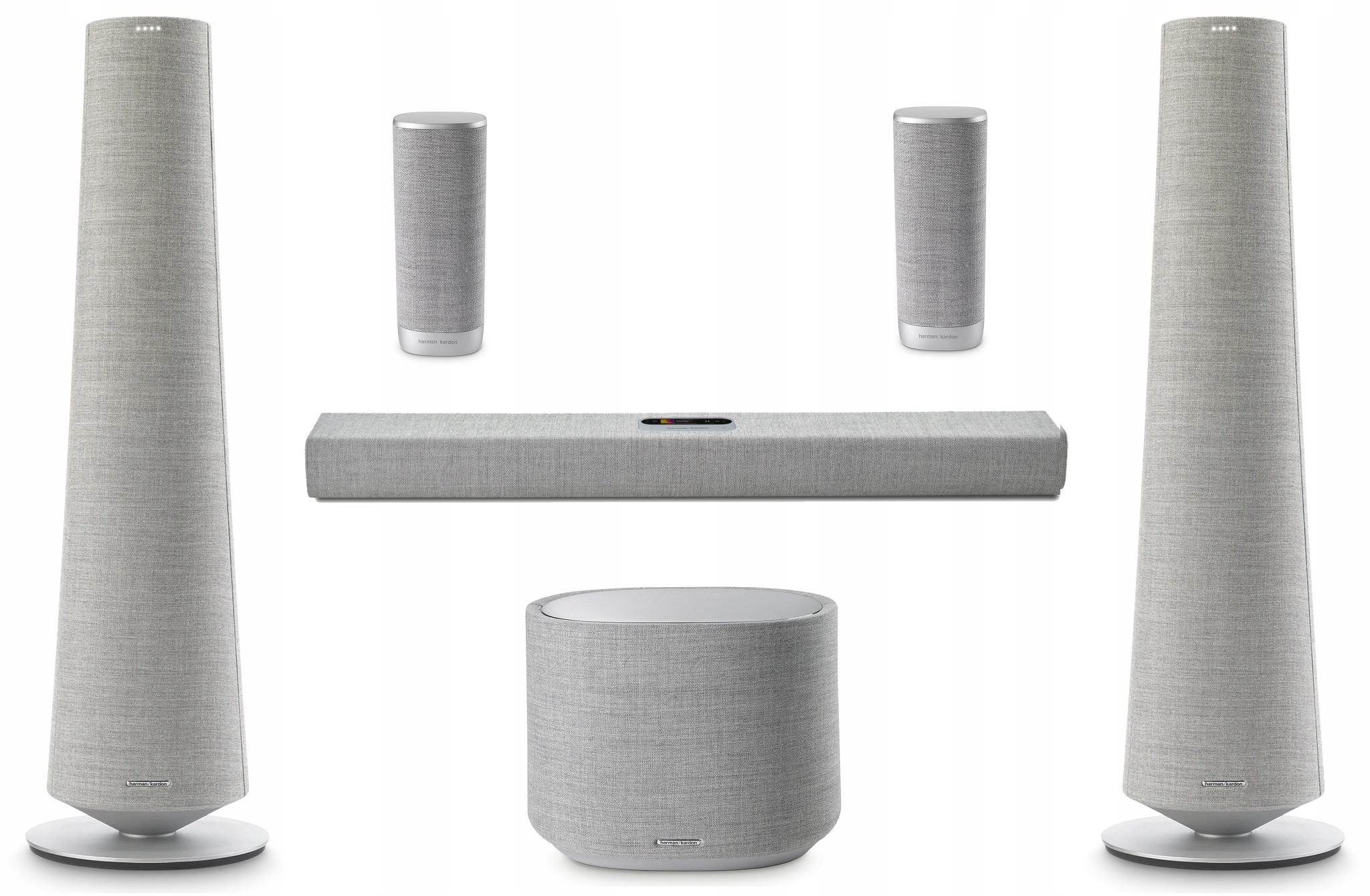 HARMAN KARDON CITATION BEZPRZEWODOWE KINO DOMOWE 5.1 TOP KLASY + SUBWOOFER