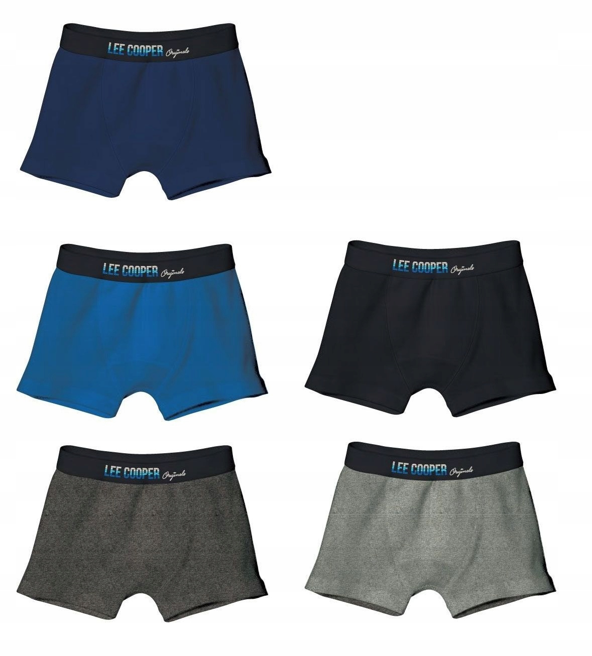 

Bokserki majtki Lee Cooper komplet 5 Par L Z1