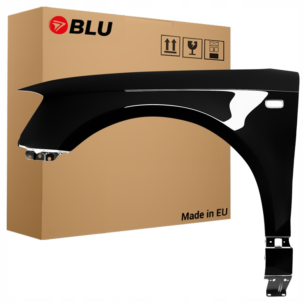 Blu Blatník Audi A3 8P LZ9Y levý černý 03-08 přední