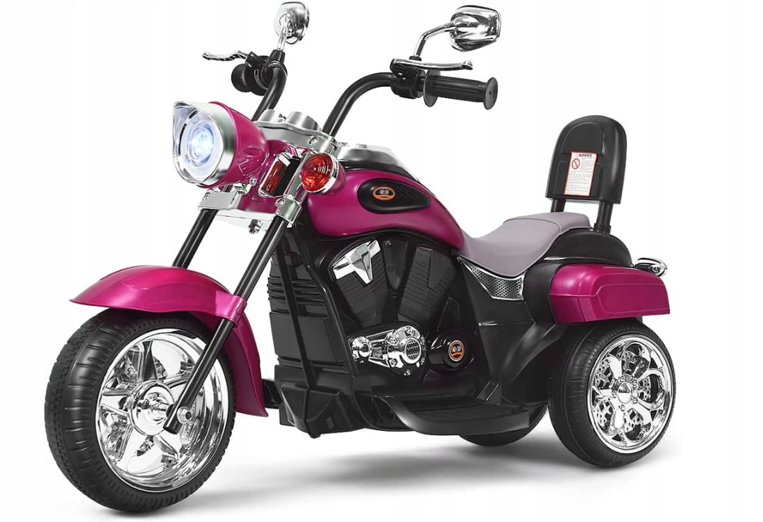 

Motocykl elektryczny dla dzieci z muzyką 6V