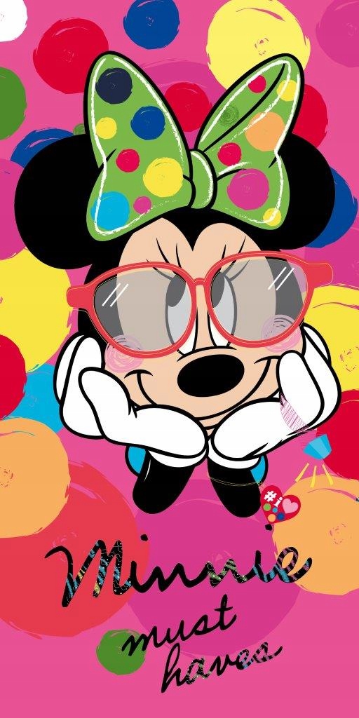 Ręcznik Myszka Mini Minnie Mouse 70x140 plażowy