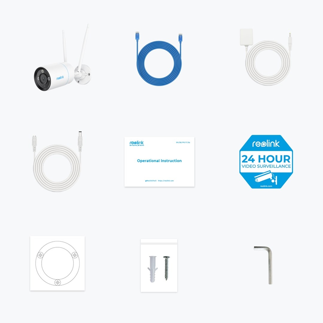 Kamera IP wewnętrzna, zewnętrzna Reolink RLC-810WA