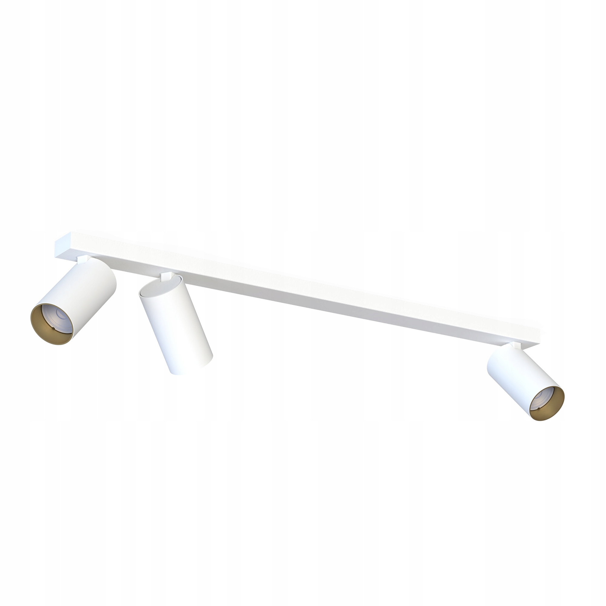 Stropný spot Nowodvorski Mono 3xGU10 Biela obývacia izba