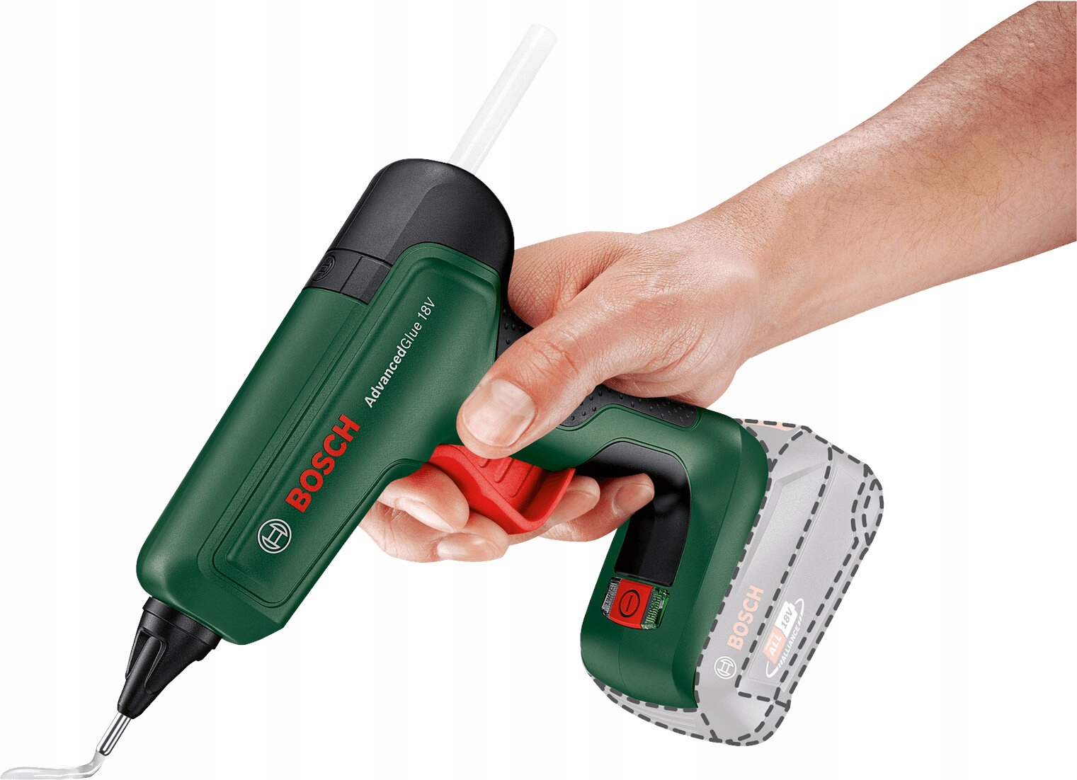 Pistolet do kleju BOSCH AdvancedGlue 18V Kod producenta 0603264800
