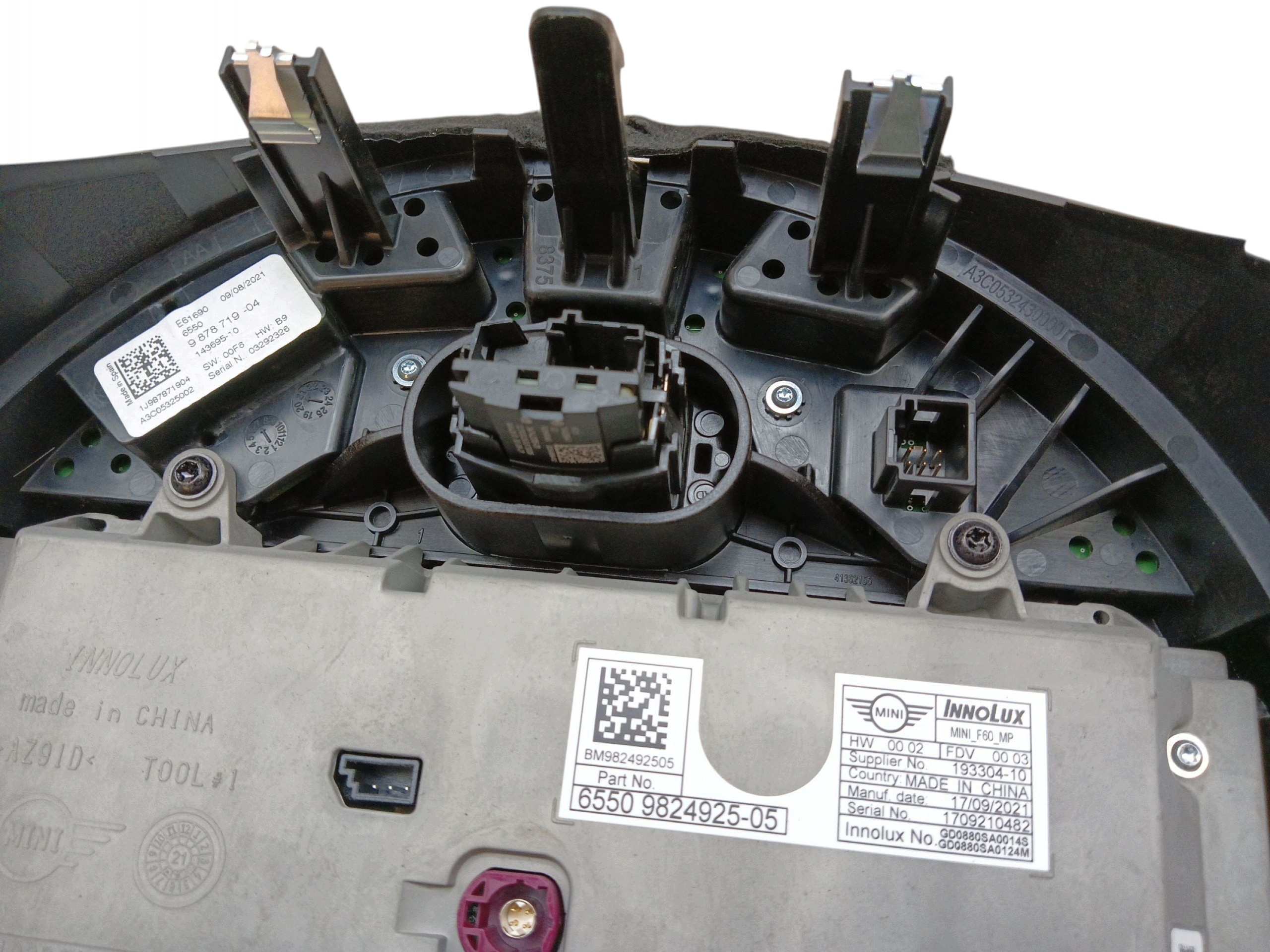 Écran RADIA Navigation MINI COOPER F56 SE (2019-2024) 9824925