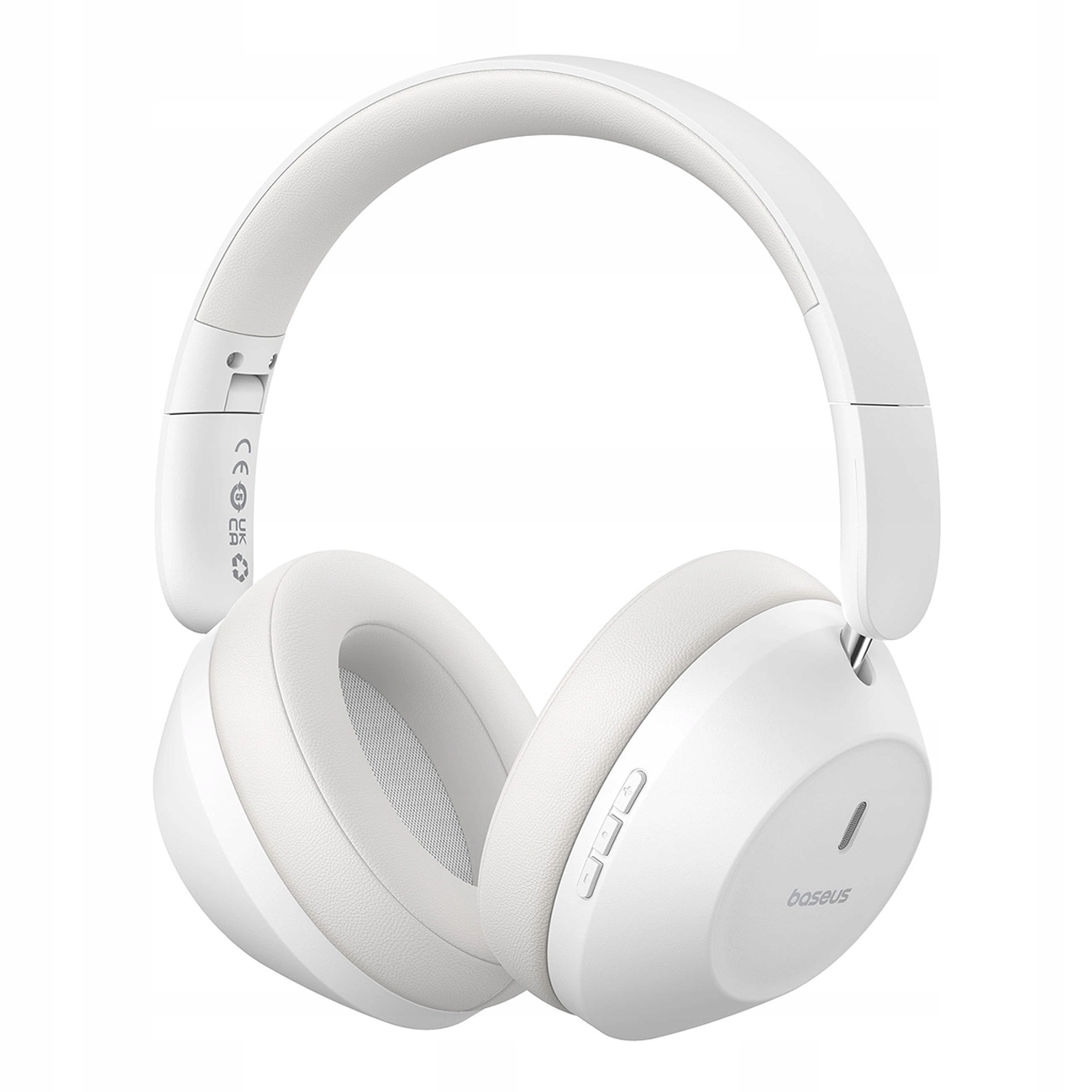 Bezdrátová sluchátka Baseus Bass 30 Max do uší Bluetooth 5.3 bílá