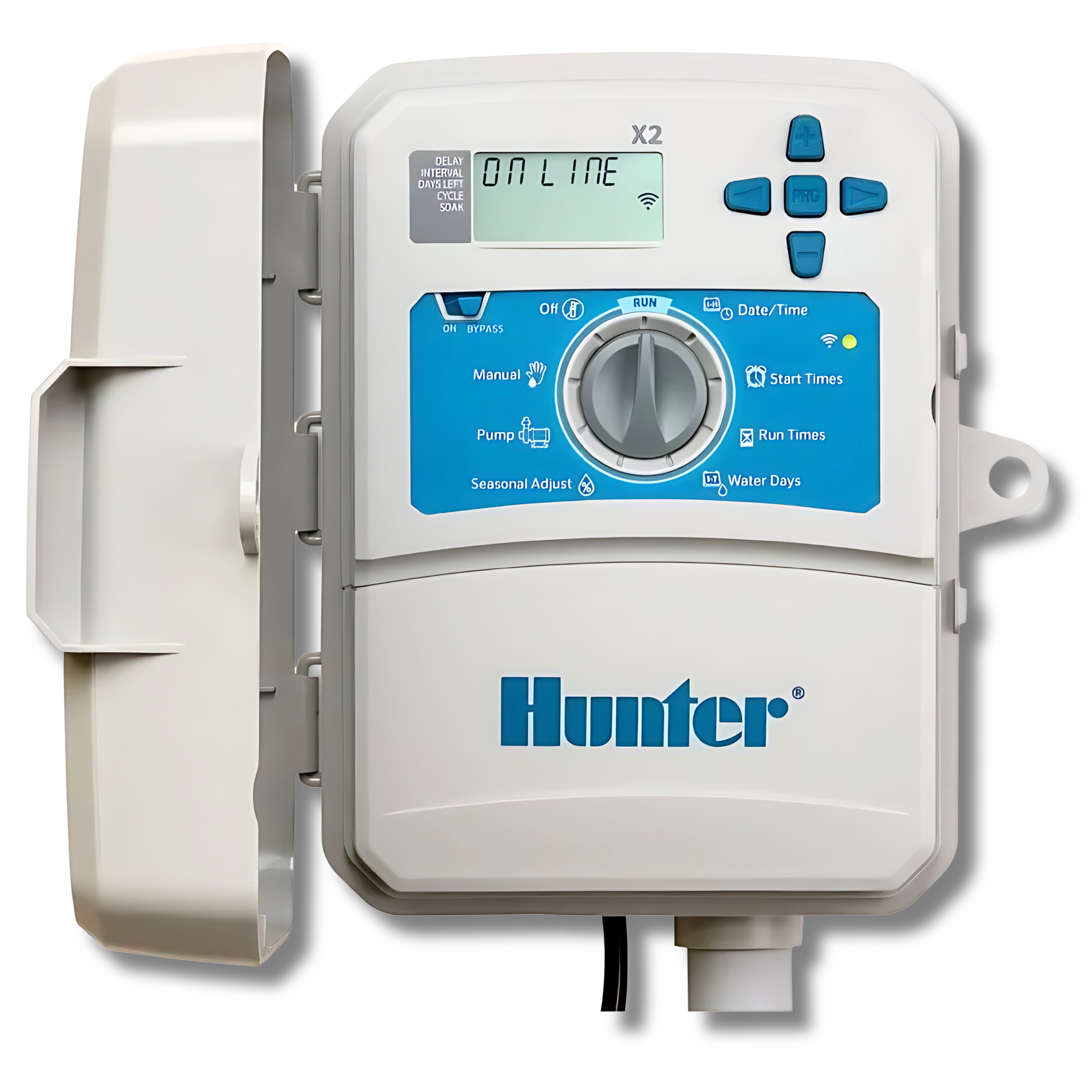 Vonkajší regulátor zavlažovania Hunter X2-601-E 6 sekcií