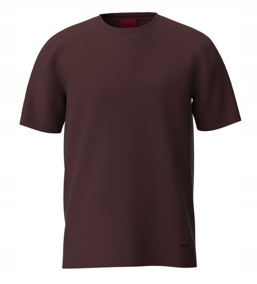 Hugo t-shirt Dozy Kolor brązowy Rozmiar L