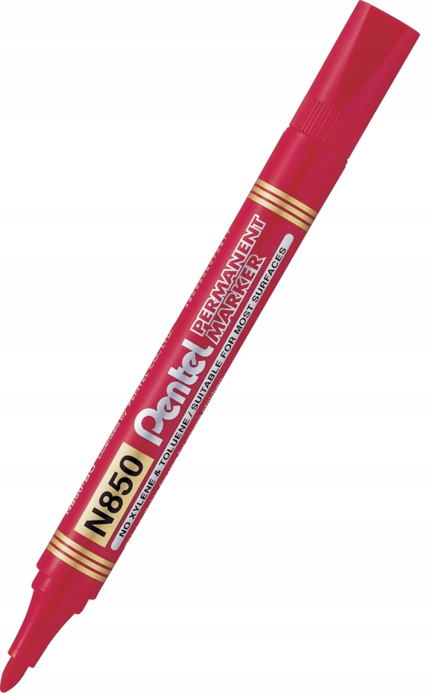 

Marker Permanentny Pentel N850 Okrągły Czerwony