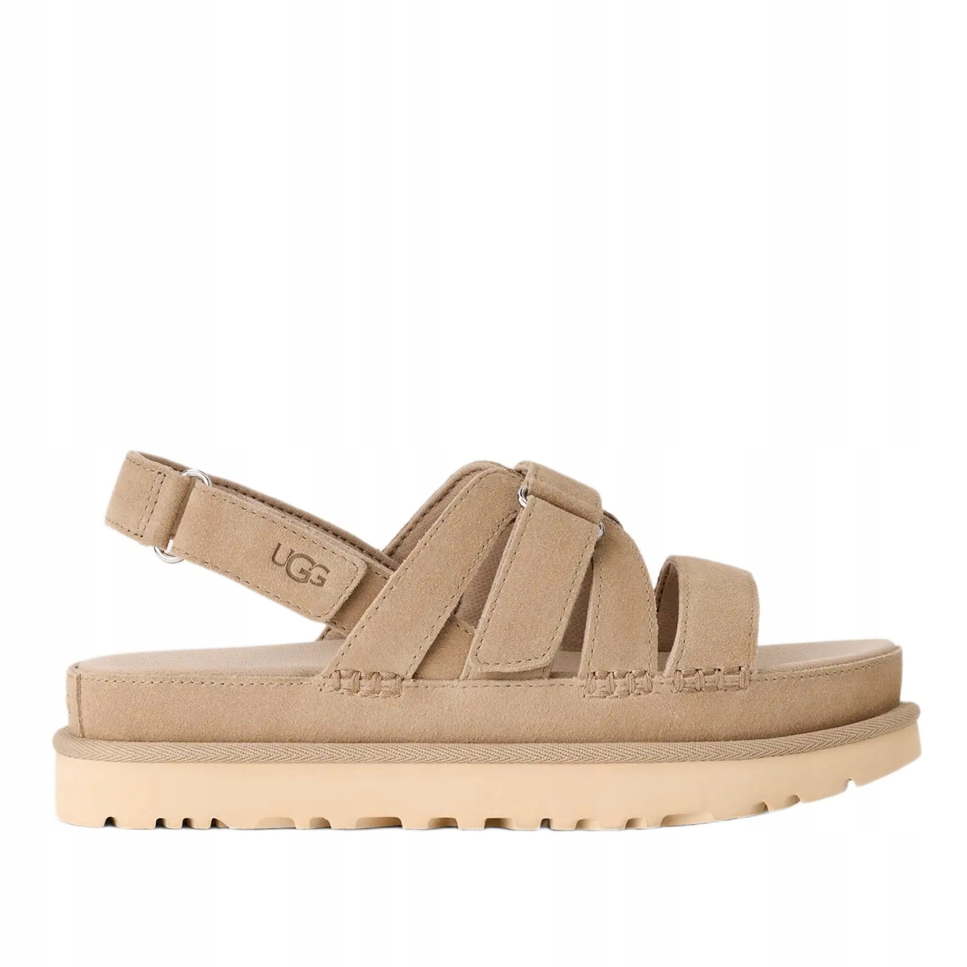Ugg Dámské semišové sandály Goldenstar Gleam 1175122-MDSD béžové 39