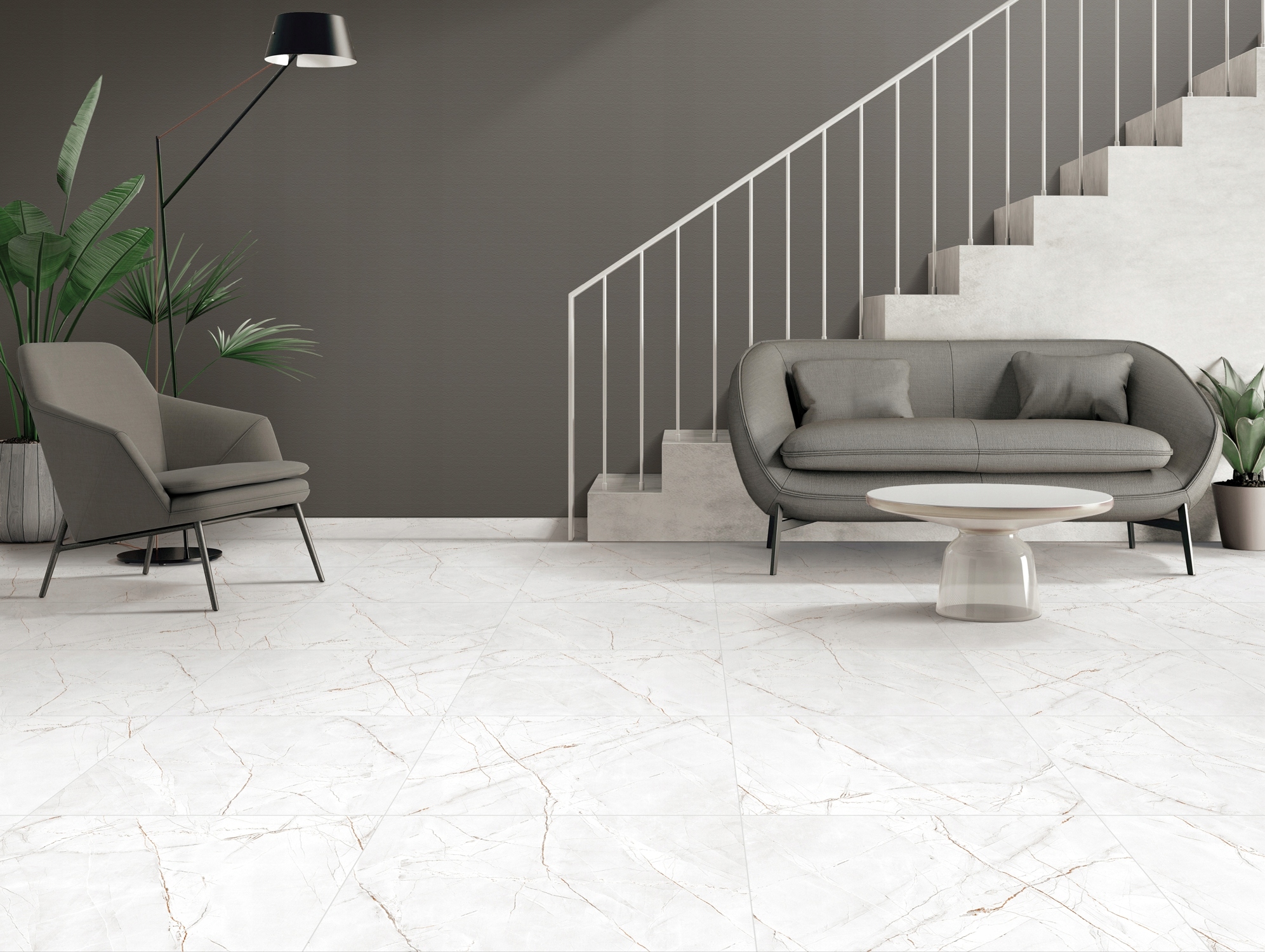 PŁYTKI PODŁOGOWE ŚCIENNE GRES PRIME VALENCIA SILVER GREY 60x60 POŁYSK Długość 60 cm