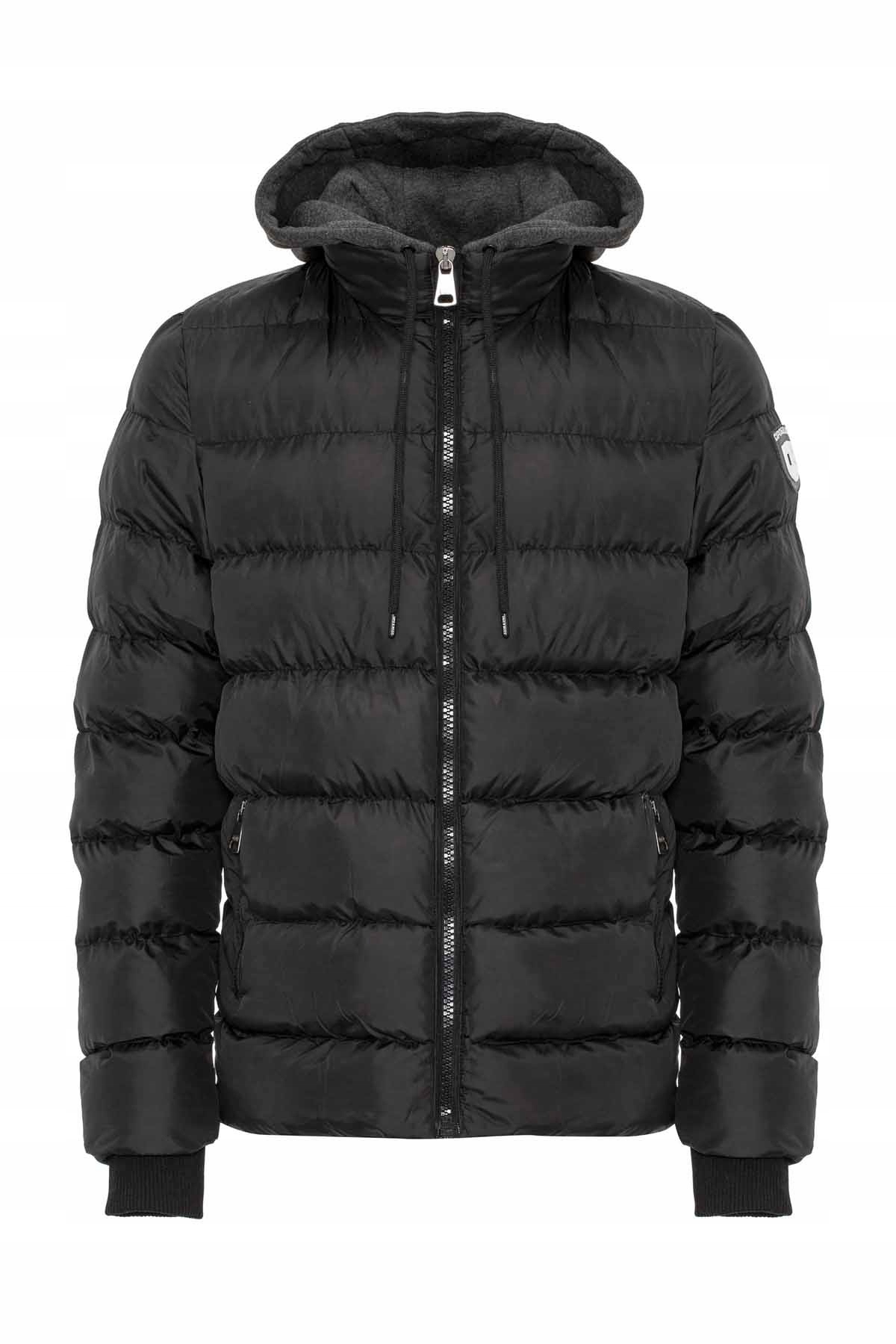 Pánská Zimní Bunda Cipo Baxx, Černá, Prošívaná: L