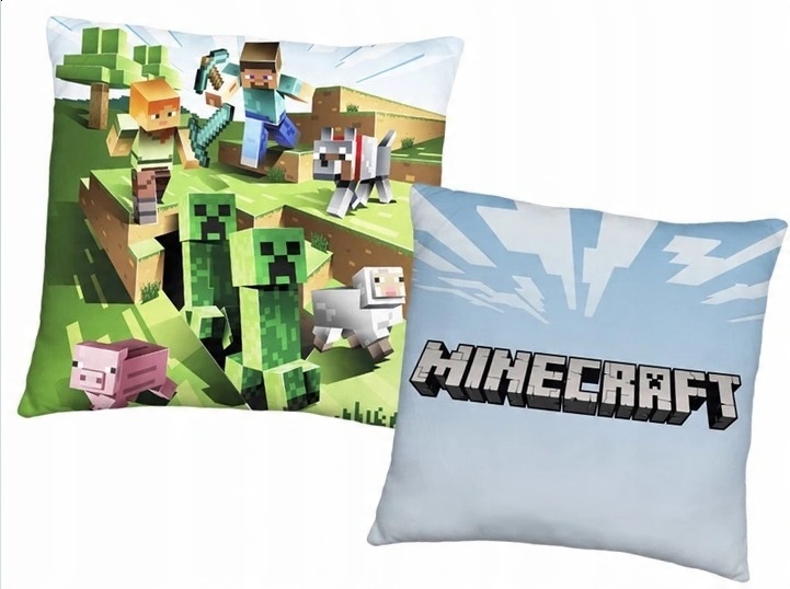 

Poduszka dziecięca 40x40 Minecraft Survival Game