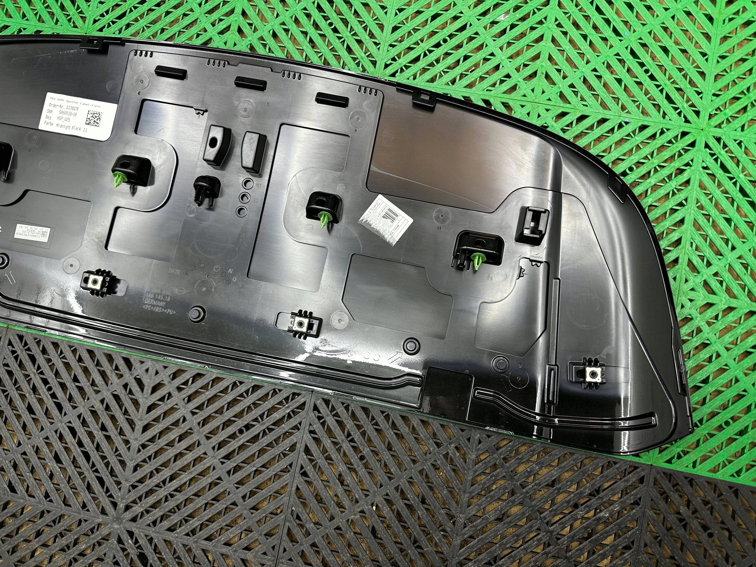 Spoiler bonnet boot rear part Mini Countryman U25 Midnight Black 5A0DF06