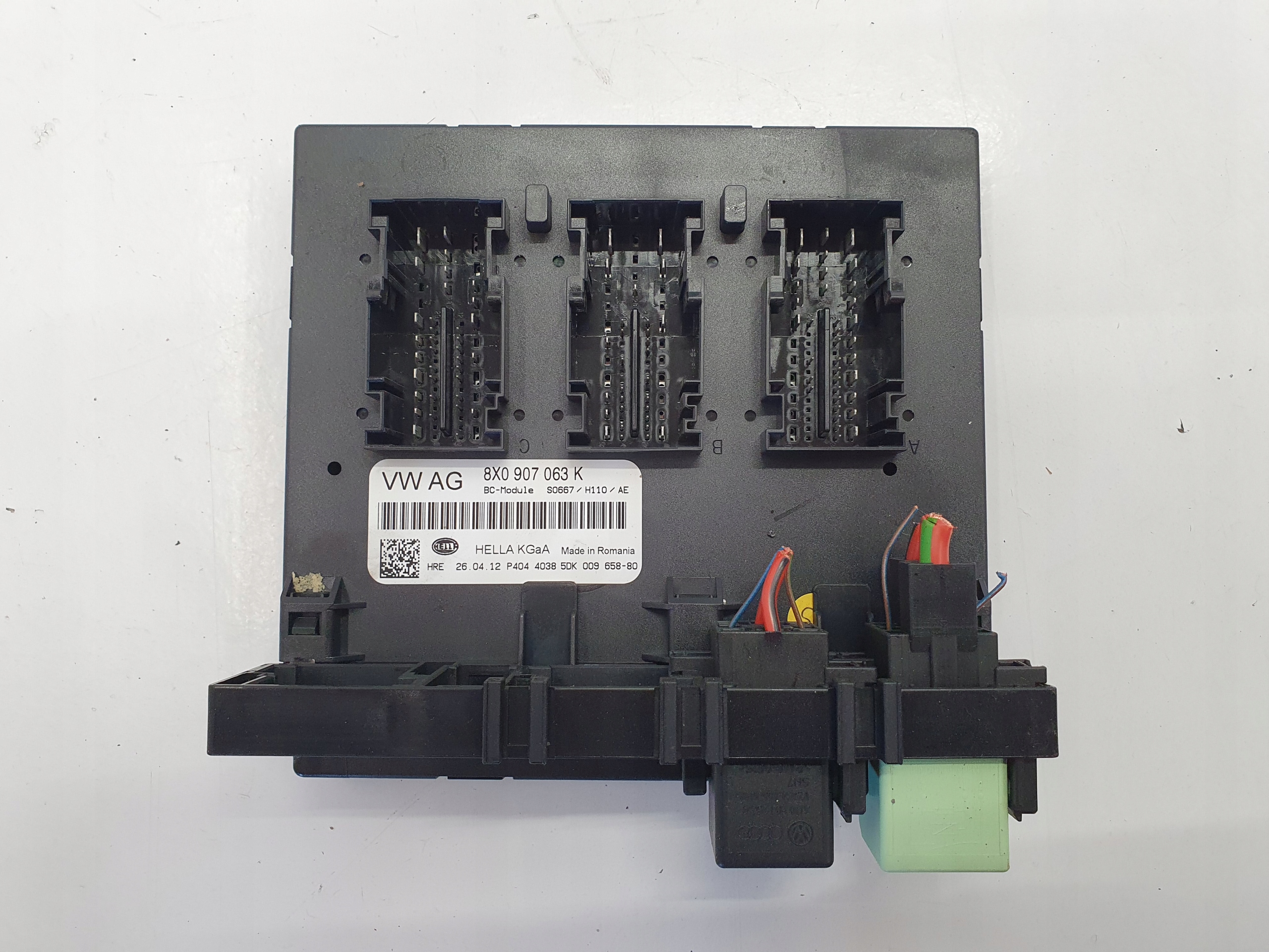 8X0907063K - AUDI Q3 8U модуль комфорту BORDNETZ 8U0927225D