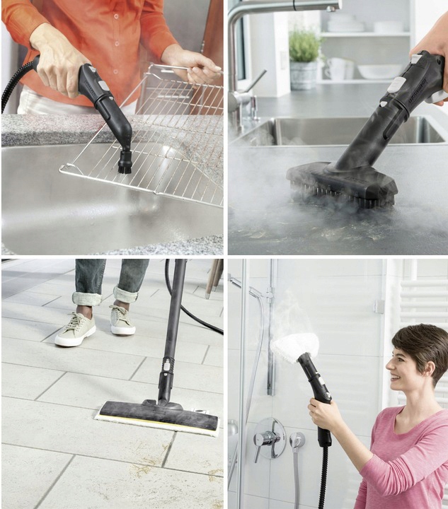 KARCHER SC 2 PAROWNICA Easyfix MOP PAROWY MYJKA PAROWA MOCNA XXL Moc 1500 W