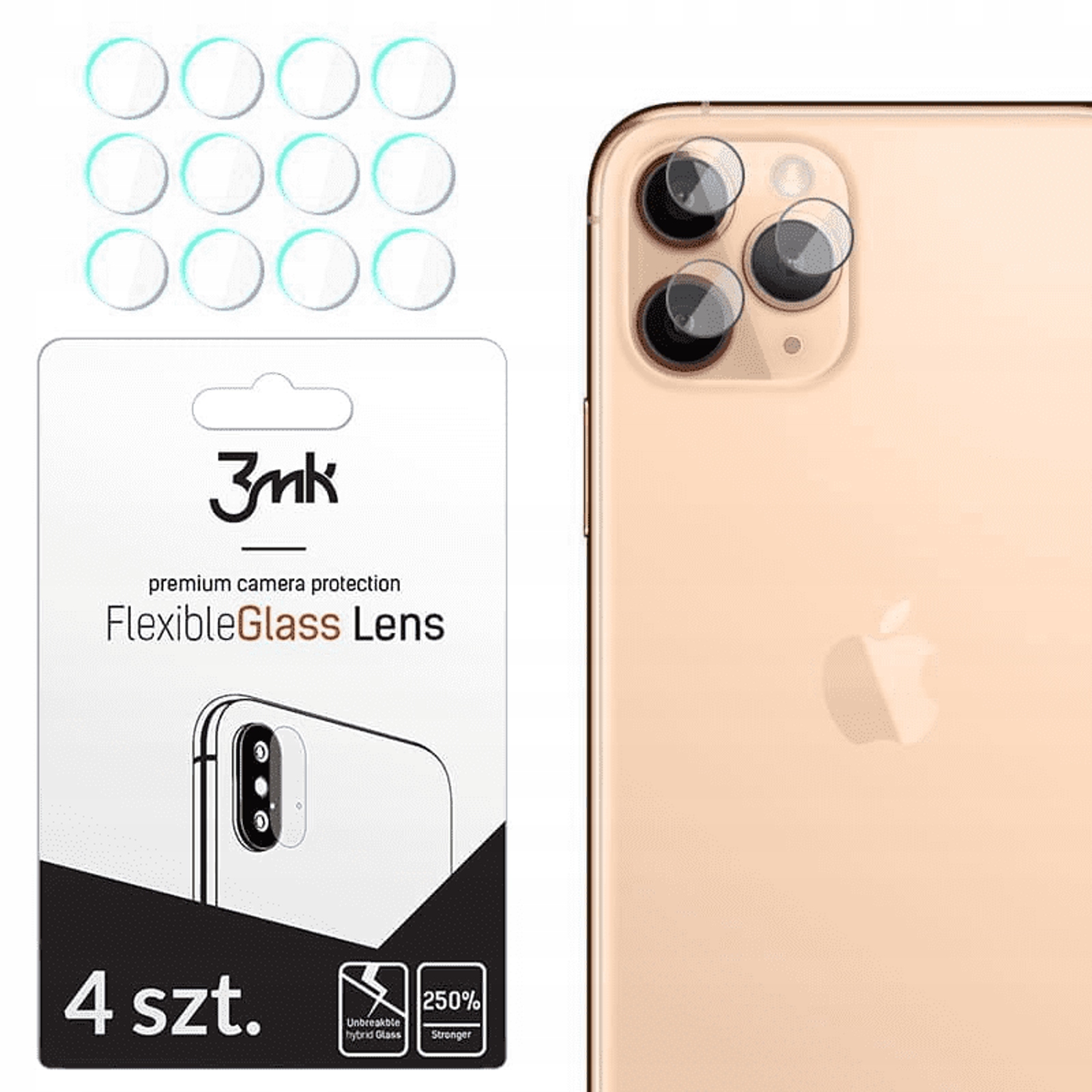 

Szkło na aparat 3MK Flexible I Iphone 11 Pro Max