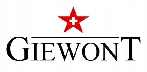 Smartwatch Giewont GW450-1 Czarny + Pasek Czarny S Kształt koperty okrągła