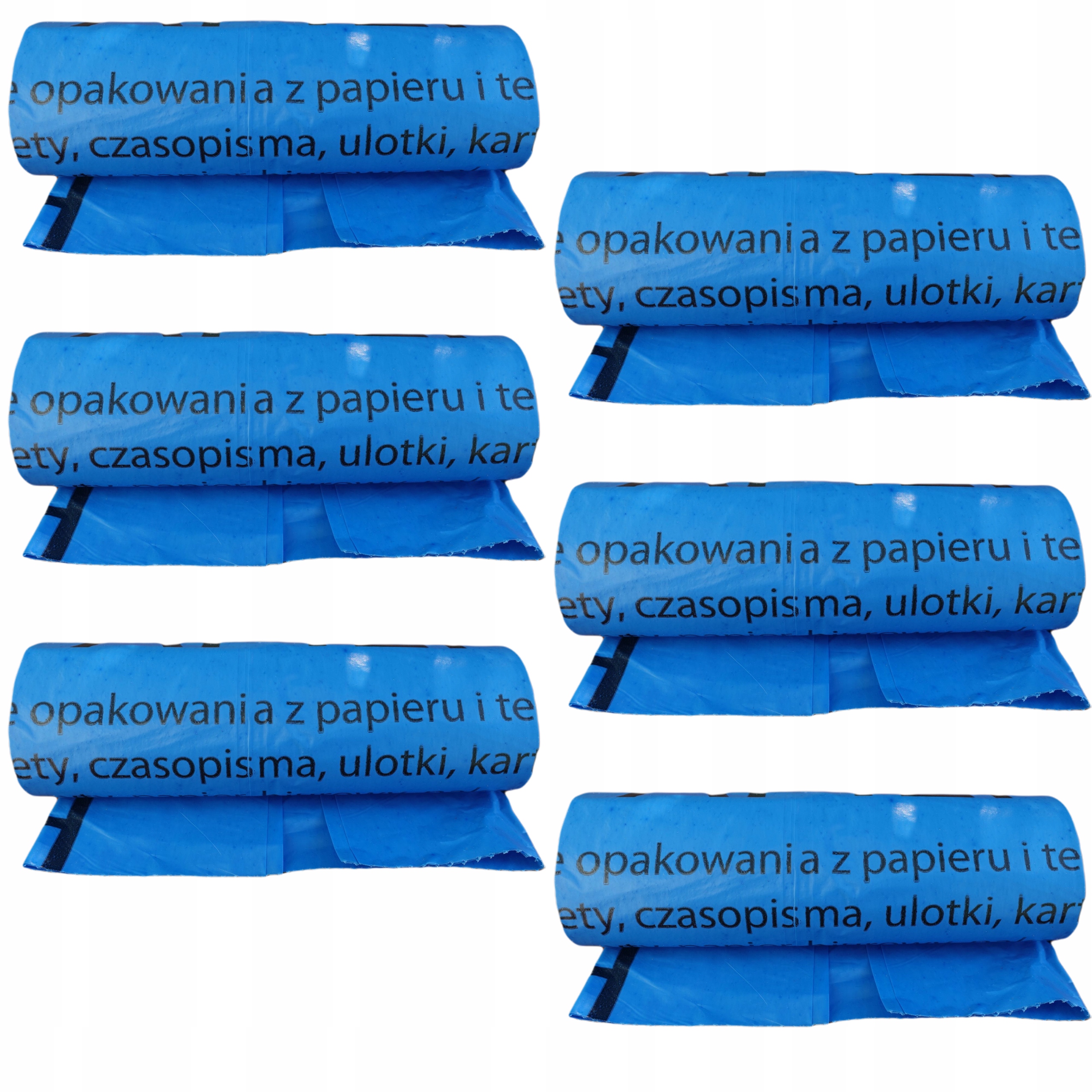 

Worki do segregacji śmieci Papier Niebieskie 120L
