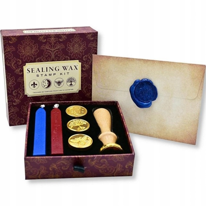 Sada na lakování razítka+vosk