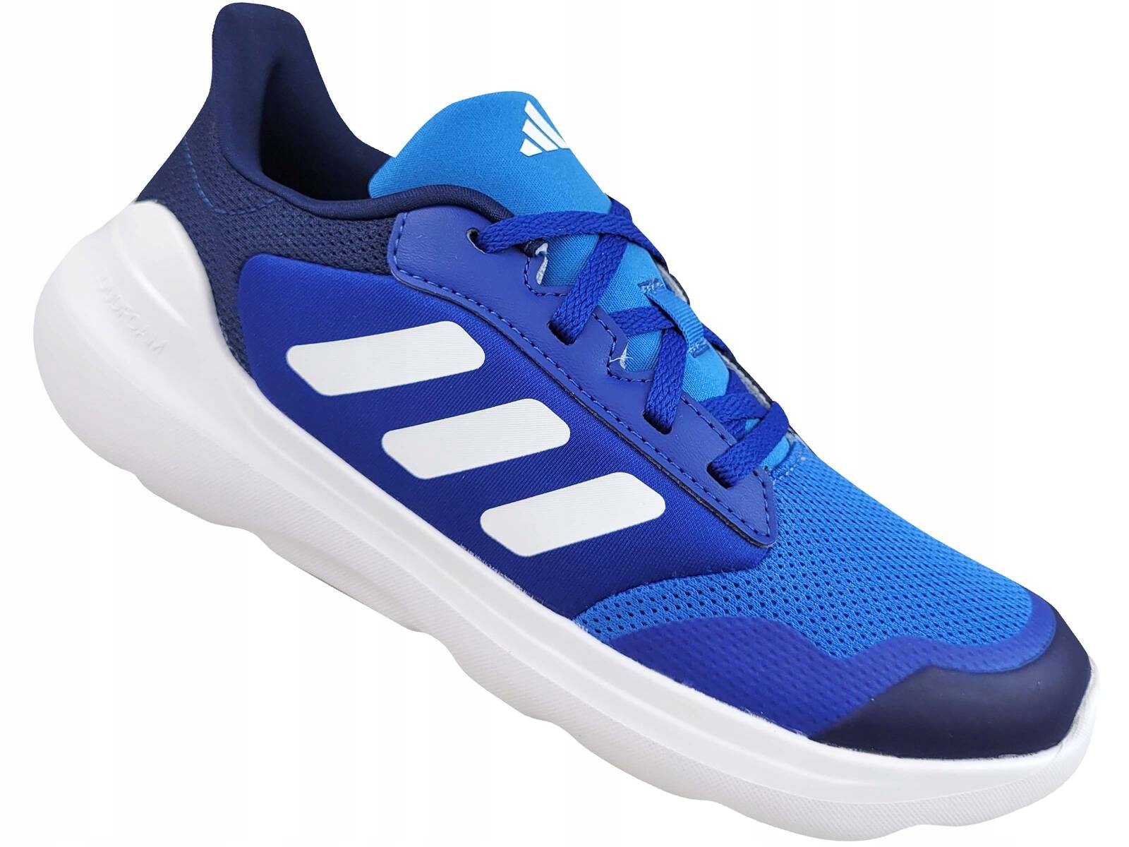Adidas Tensaur Run 3.0 IE3549 Buty Dziecięce Sportowe Lekkie Niebieskie W-f