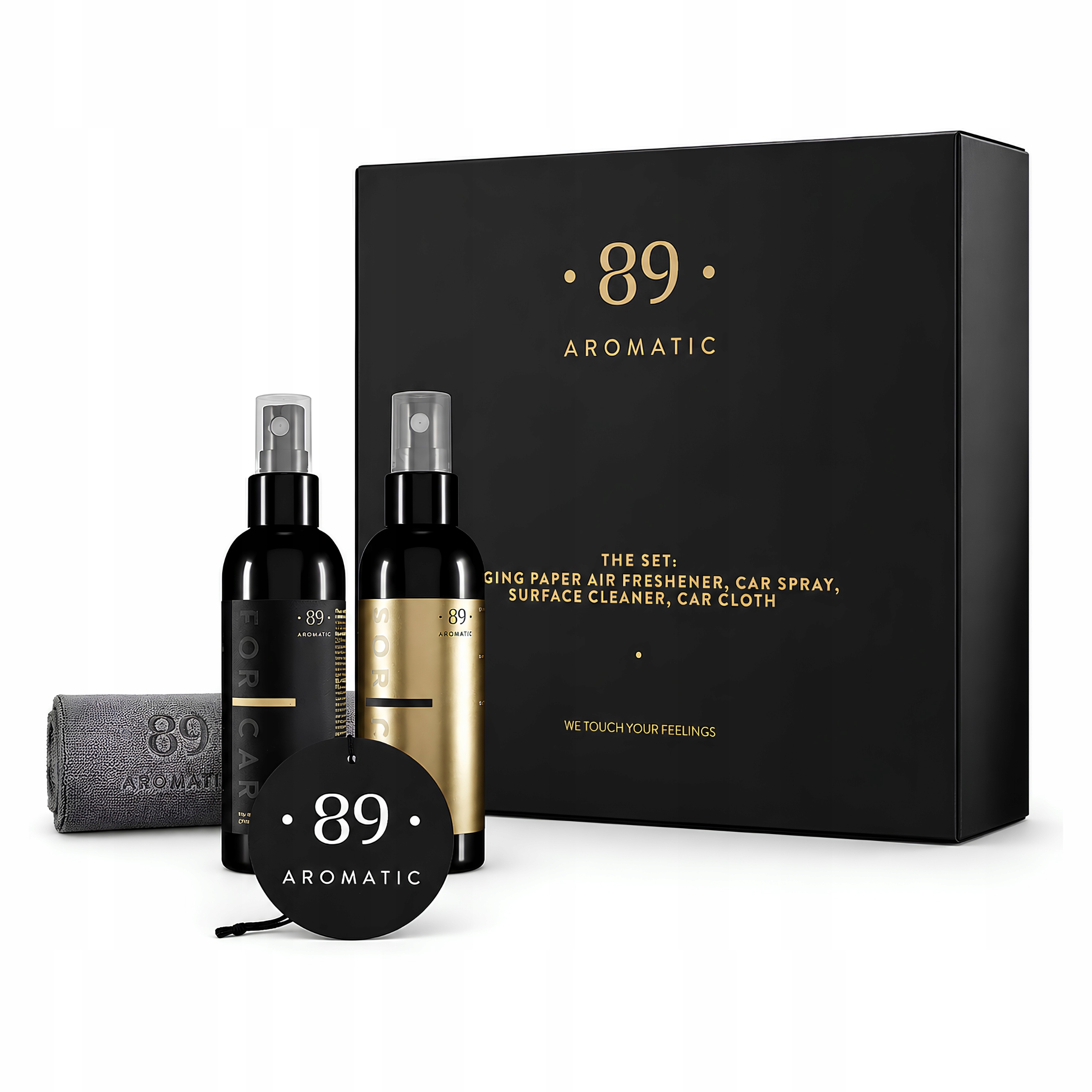 89 Aromatic Infinity Flow zestaw do czyszczenia wnętrza auta z zapachem
