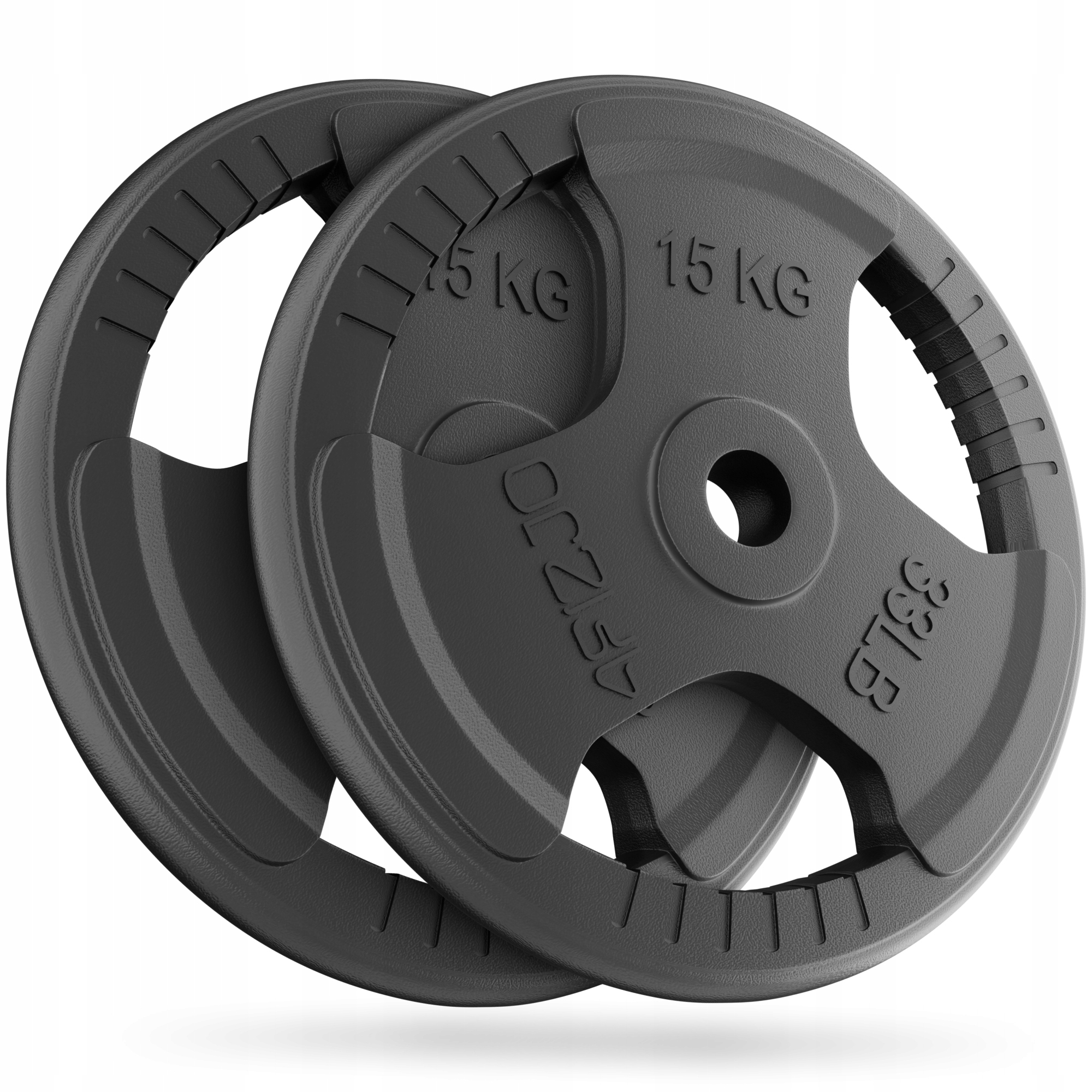 Obciążenie Żeliwne Talerze Do Sztangi Gryfu Krążek Nakład Ciężary 2x15 kg