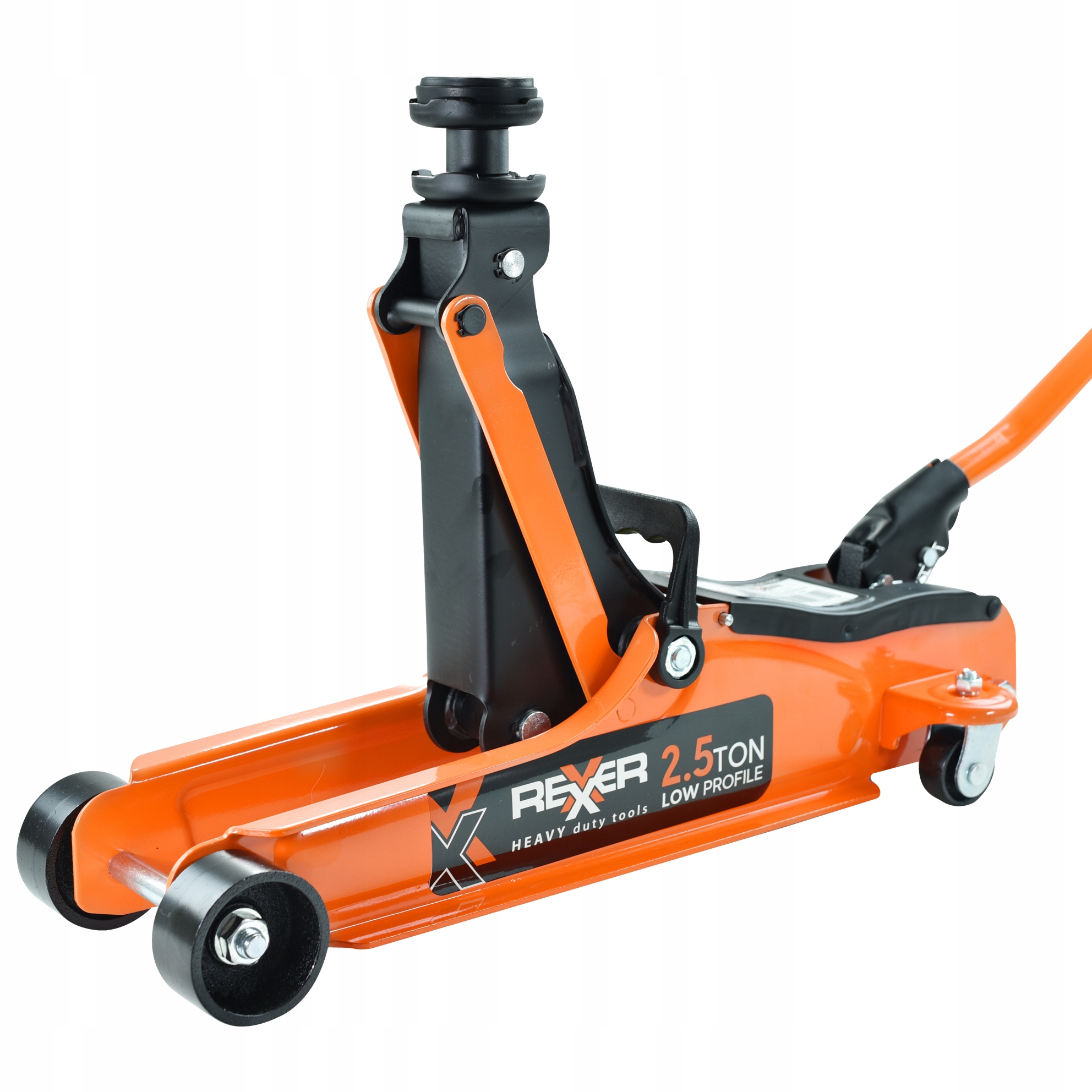 PODNOŚNIK SAMOCHODOWY NISKOPROFILOWY ŻABA HYDRAULICZNY 2,5T LEWAREK MOBILNY Marka Rexxer