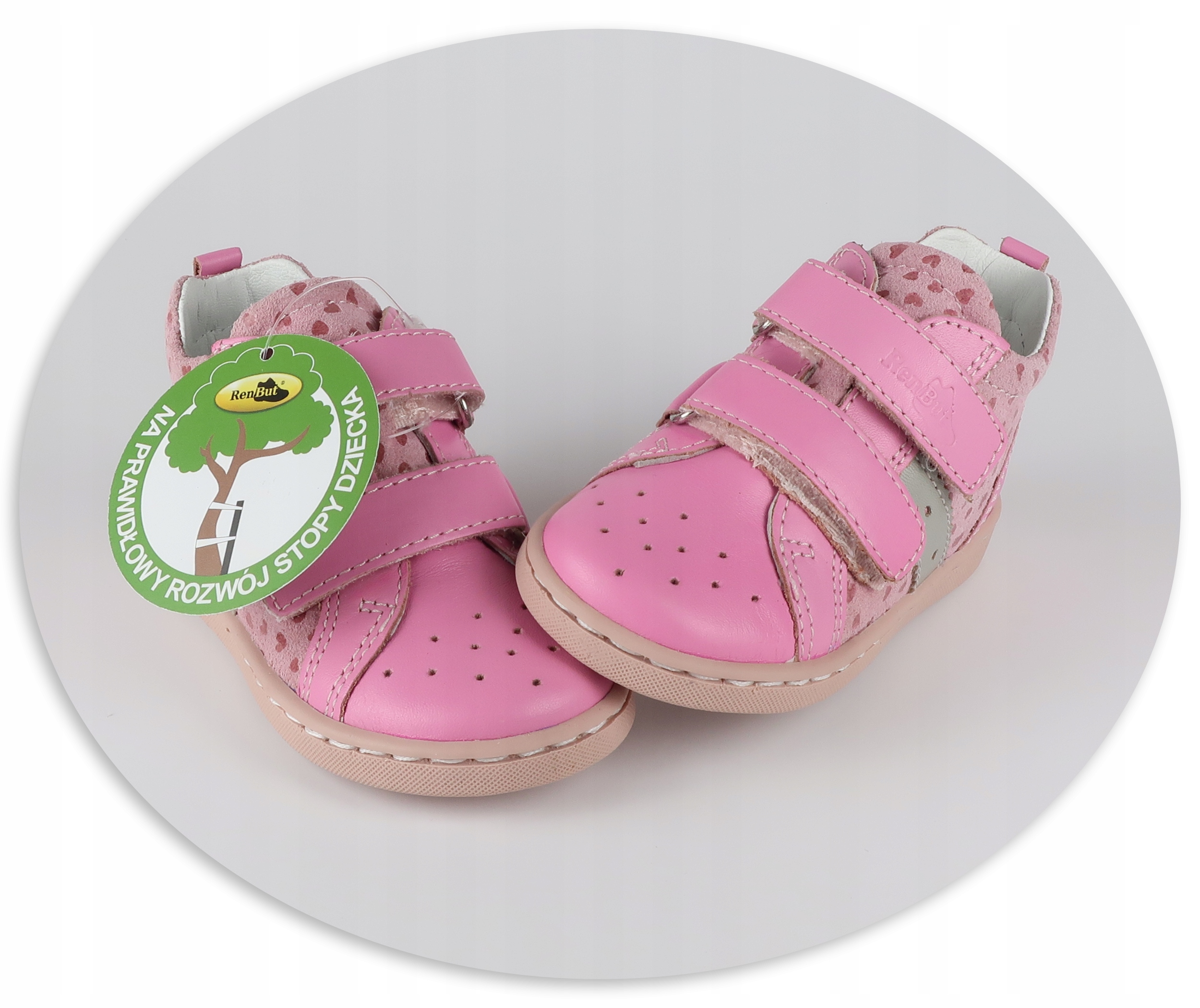 RENBUT TRZEWIKI PÓŁBUTY SKÓRZANE PROFILAKTYCZNE 25 Marka Ren But