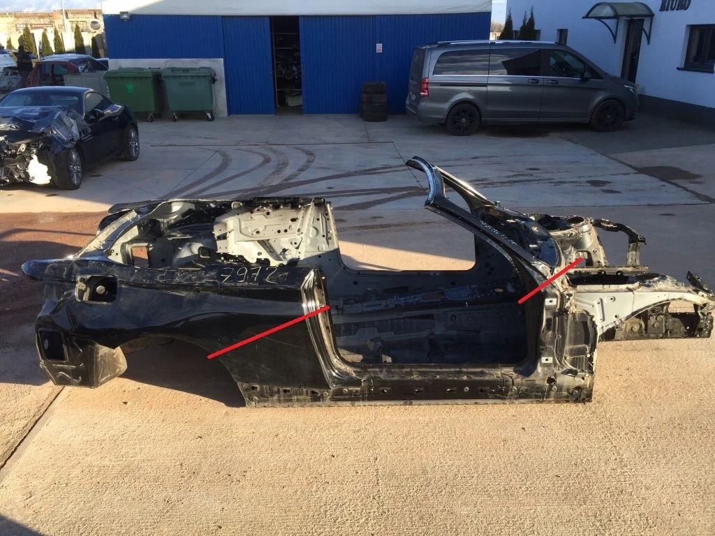 BMW 2 F23 CABRIO PRAWA ĆWIARTKA PRZÓD PRÓG PRAWY