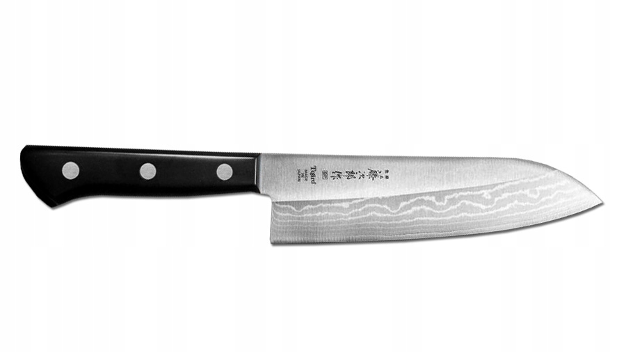 Japonský nôž Santoku 170 Tojiro Basic Damascus VG-10