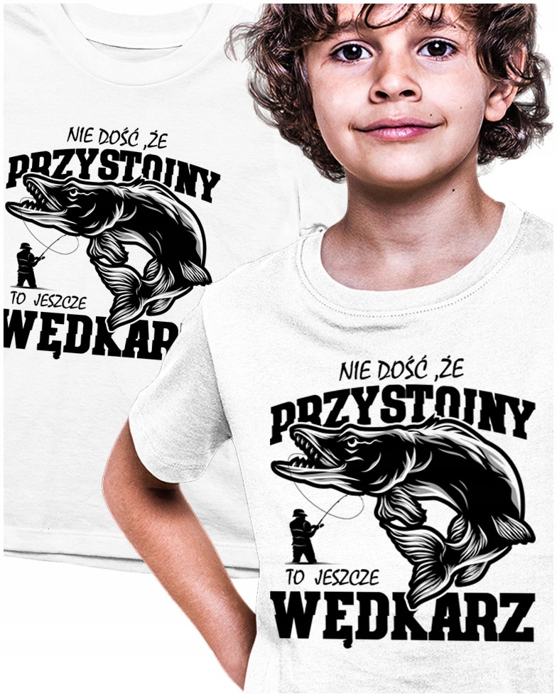

Koszulka bawełniana Wędkarza Wędkarska 128