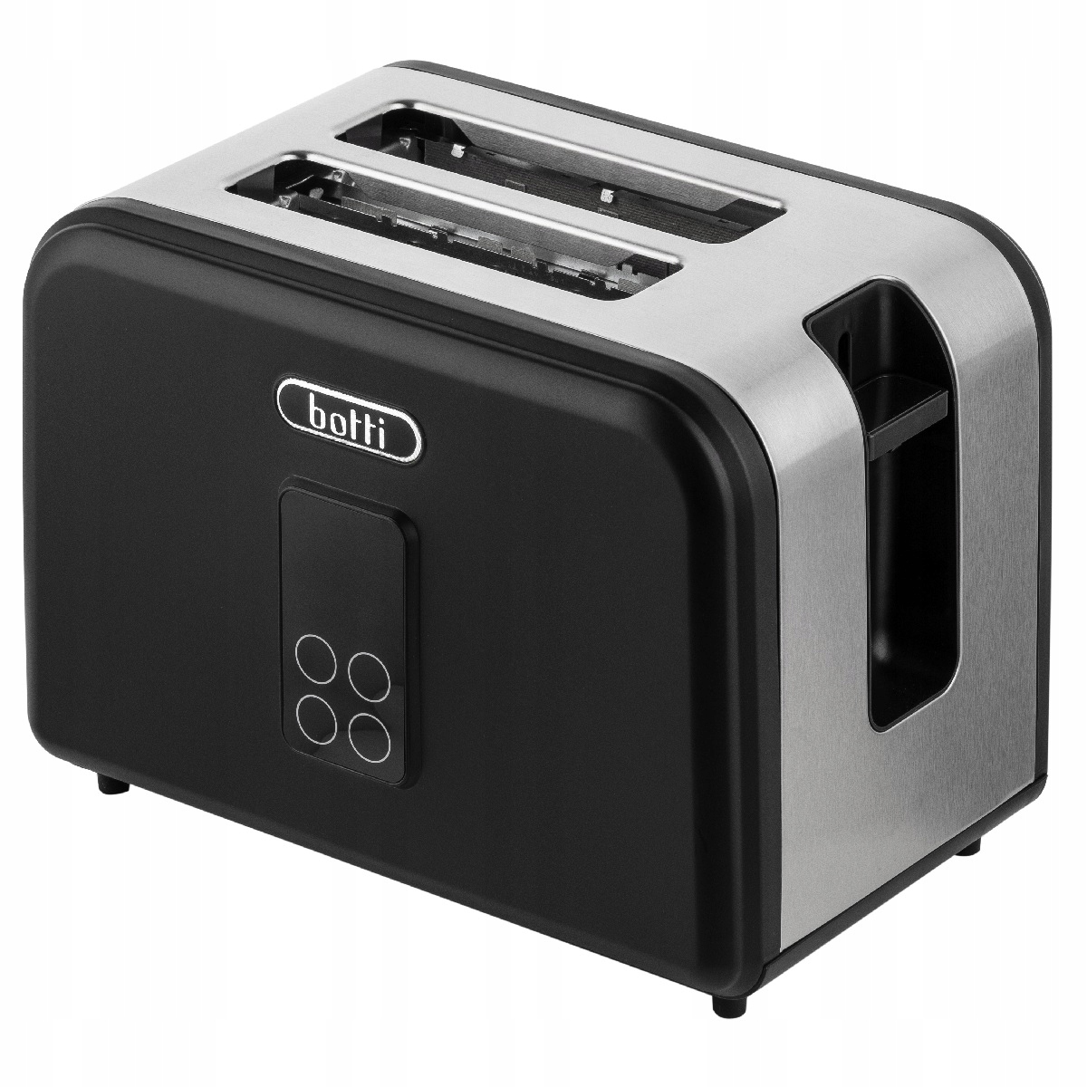 Toustovač Sendvičovač Automatický dvoukomorový displej Černý 930W