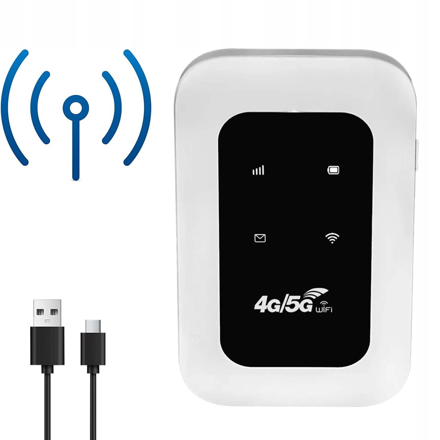 PRZENOŚNY MODEM ROUTER WIFI 4G LTE NA KARTĘ SIM BEZPRZEWODOWY ...