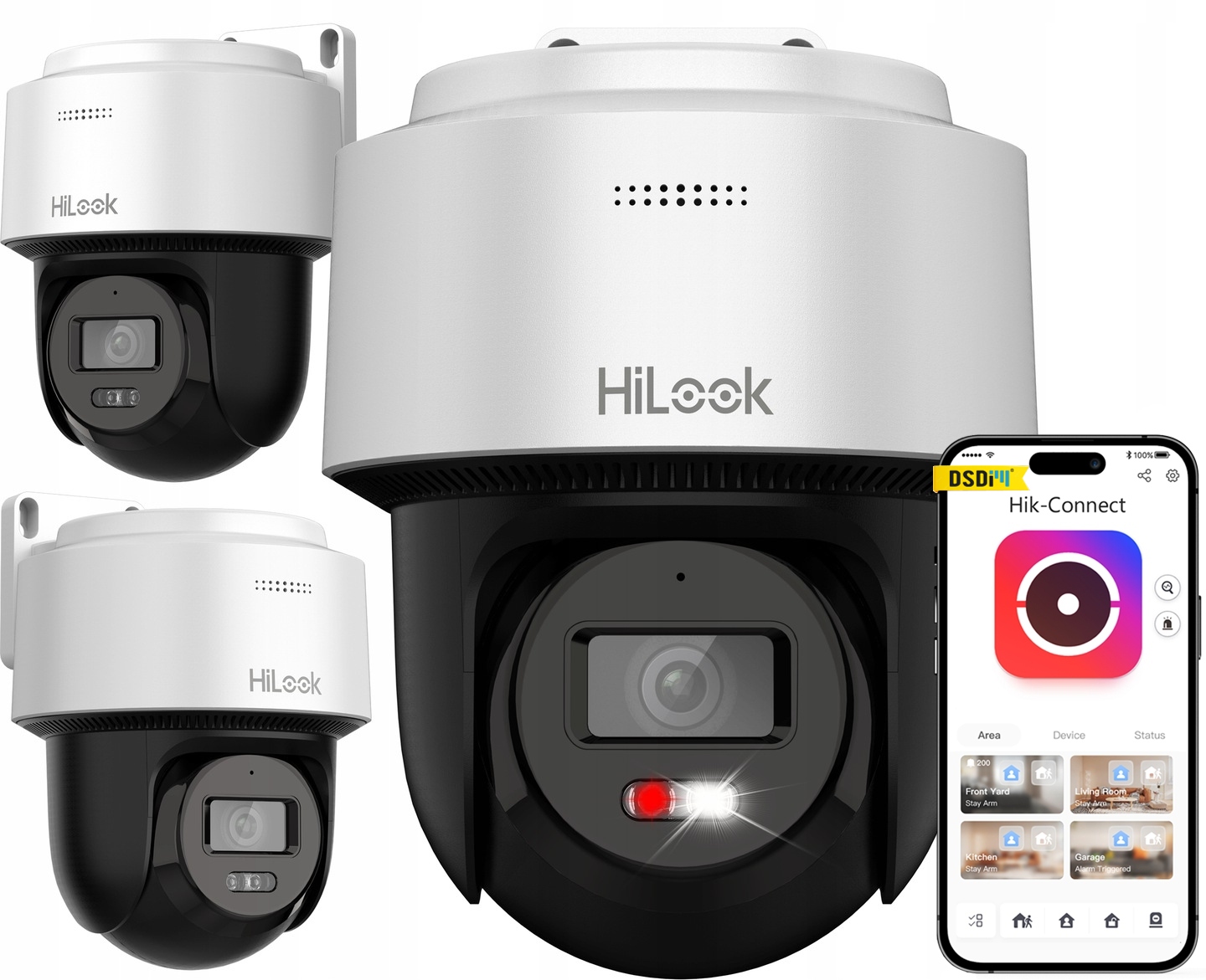 Kamera Ip Obrotowa 6Mpx 3K HiLook by Hikvision PTZ-N2C600M-DE(2.8mm) PoE